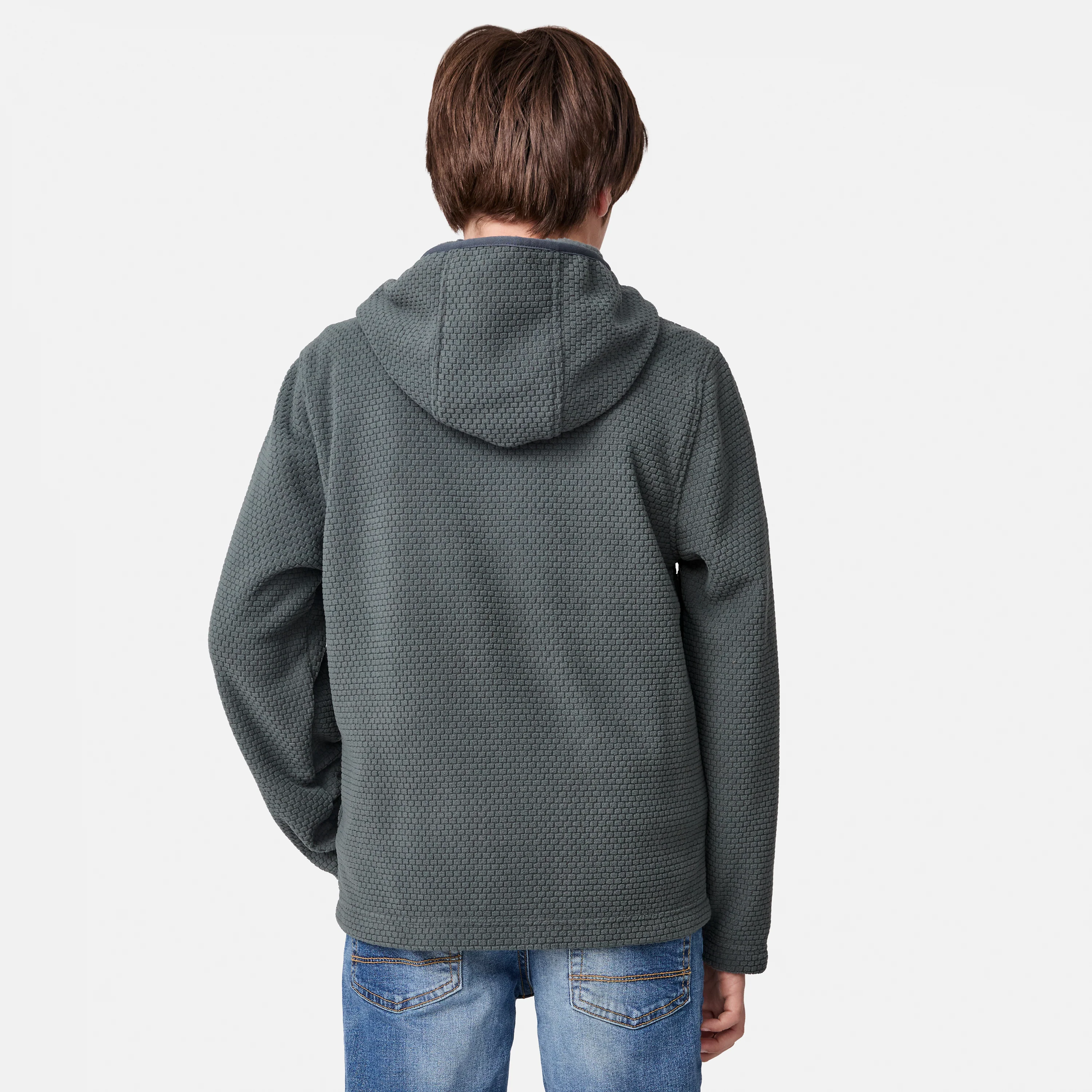 Boys' Brick Fleece Hoodie Jacket - Image 21