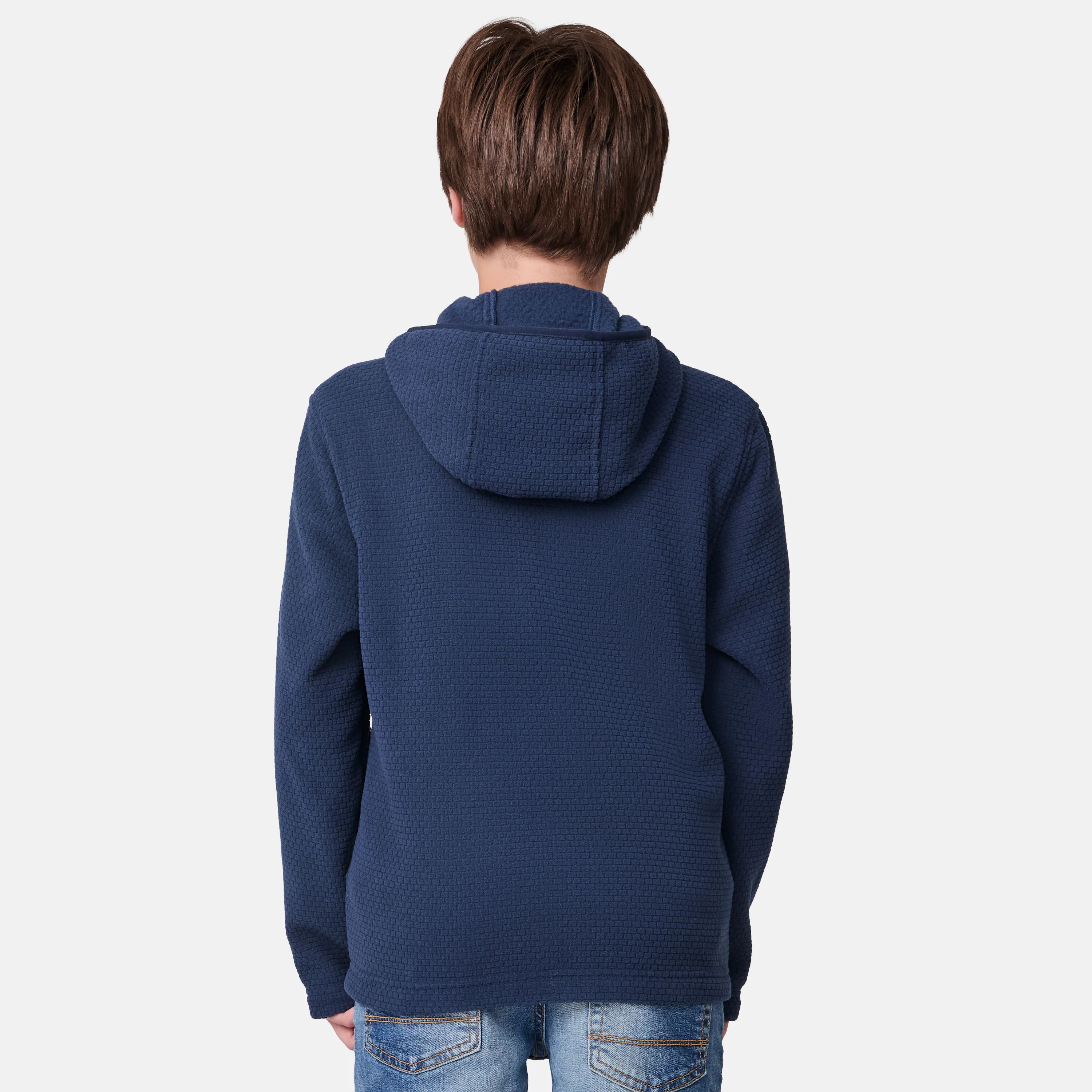 Boys' Brick Fleece Hoodie Jacket - Image 8