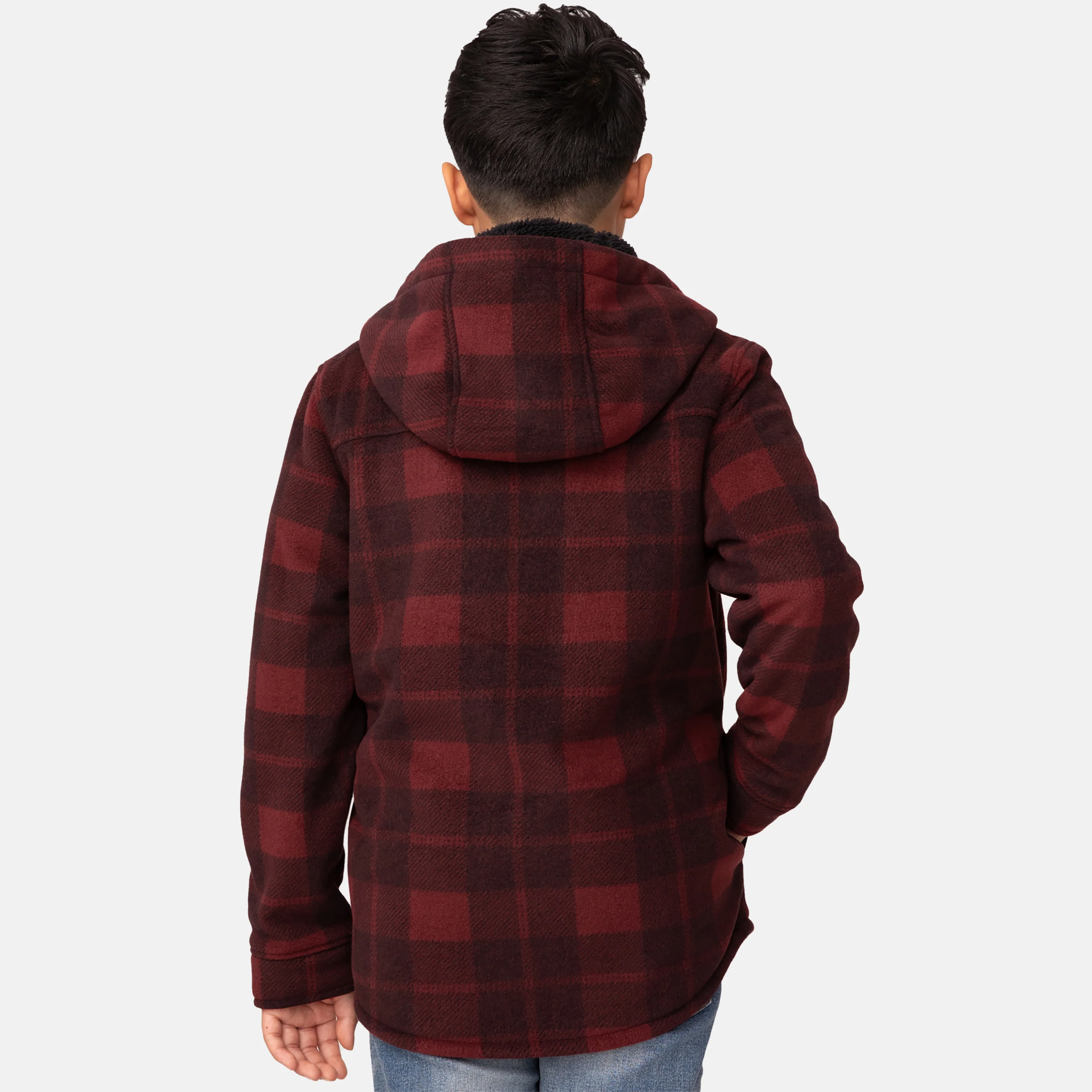 Boys' Chill Out Fleece Shirt Jacket - Image 11