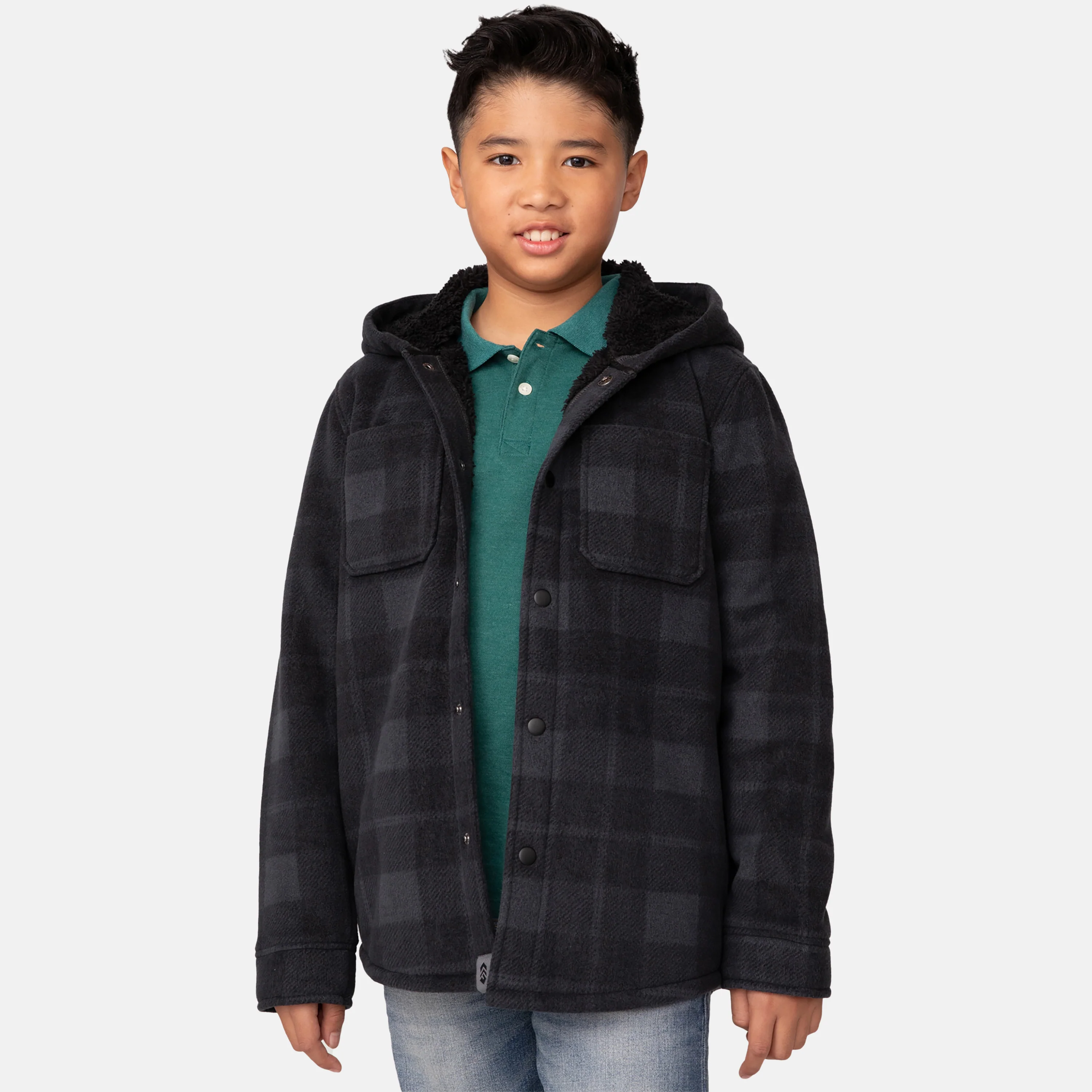 Boys' Chill Out Fleece Shirt Jacket - Image 14