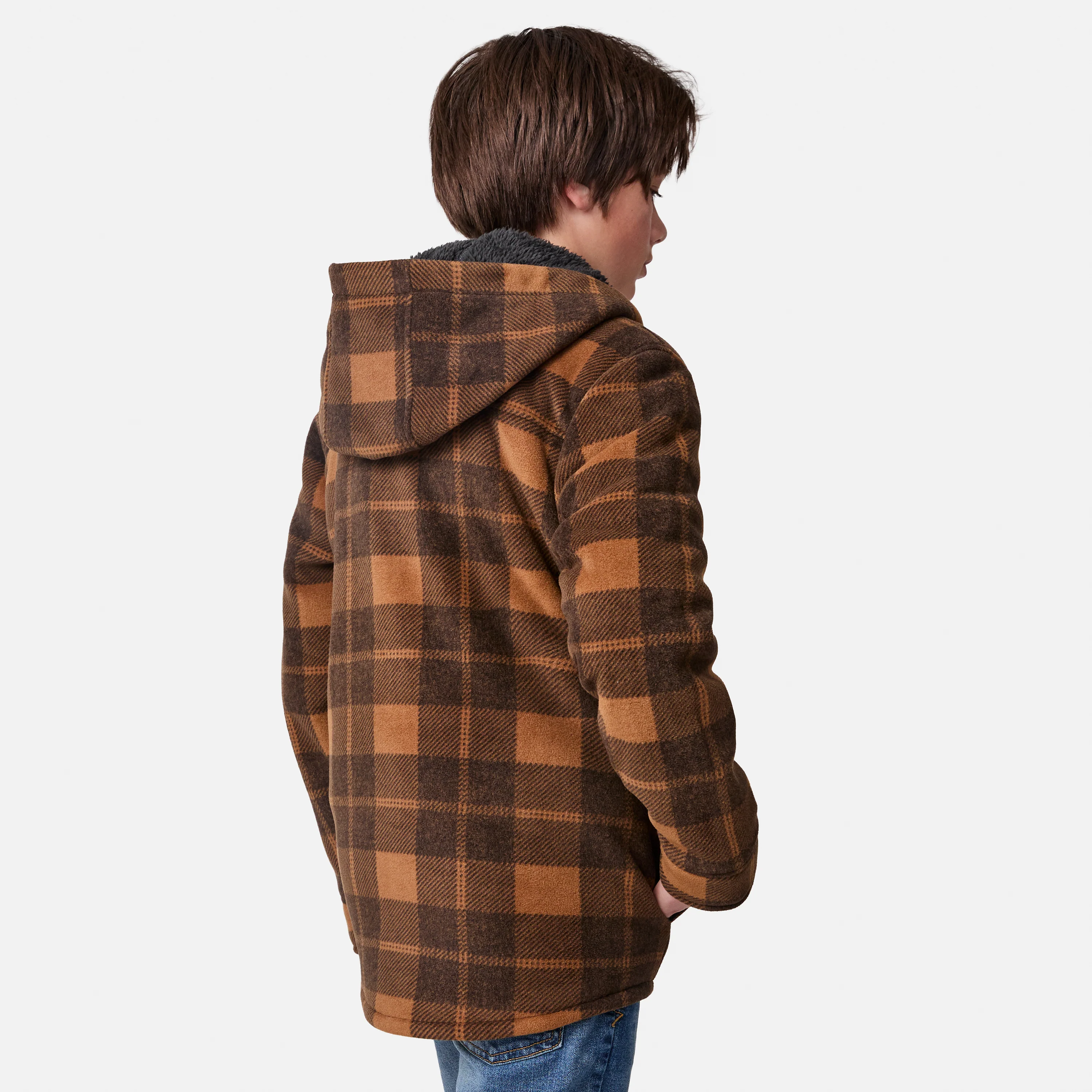 Boys' Chill Out Fleece Shirt Jacket - Image 7