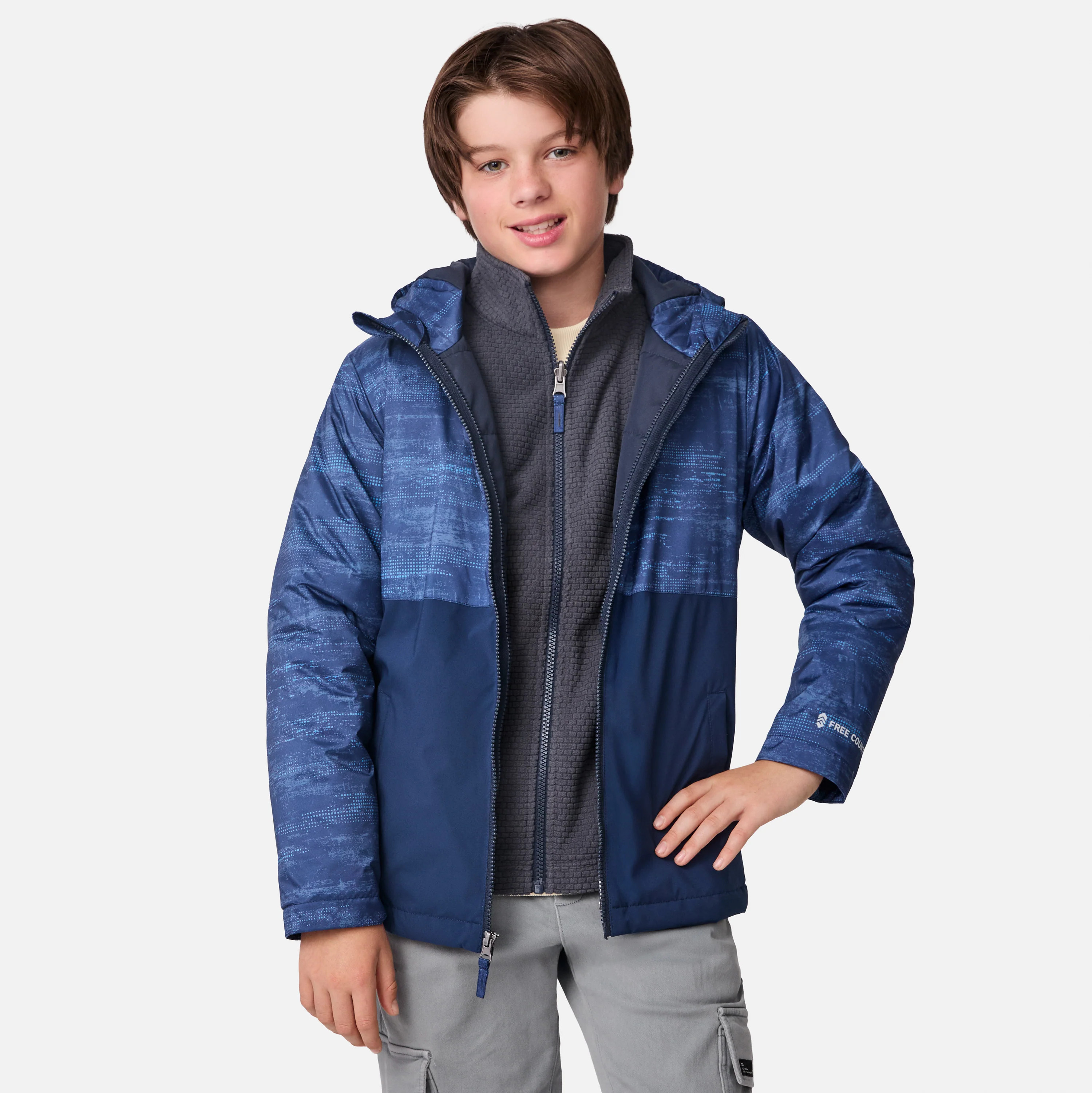 Boys' High Stretch 3-in-1 Systems Jacket - Image 3