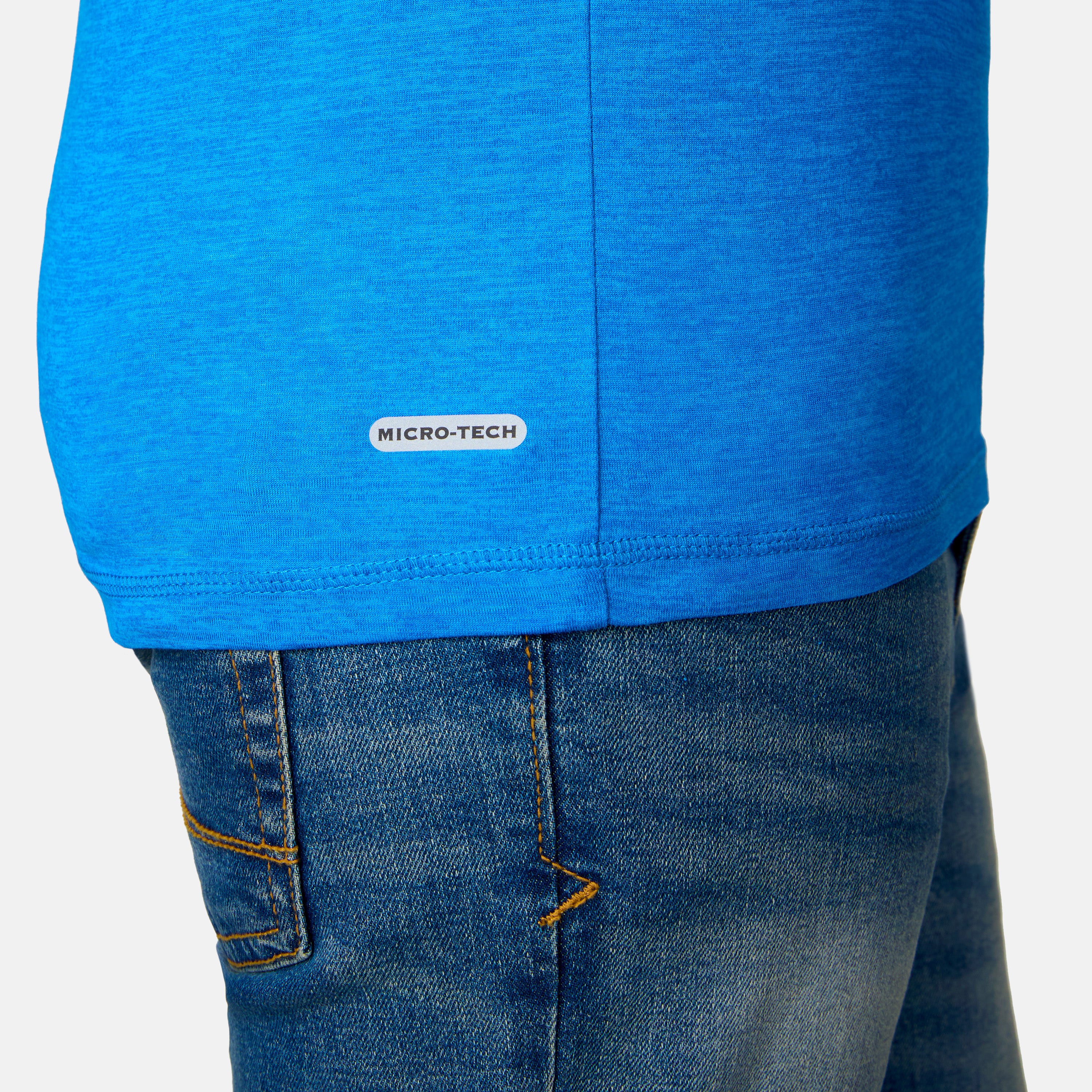 Boys' Microtech® Graphic Crew Neck Shirt - Image 7