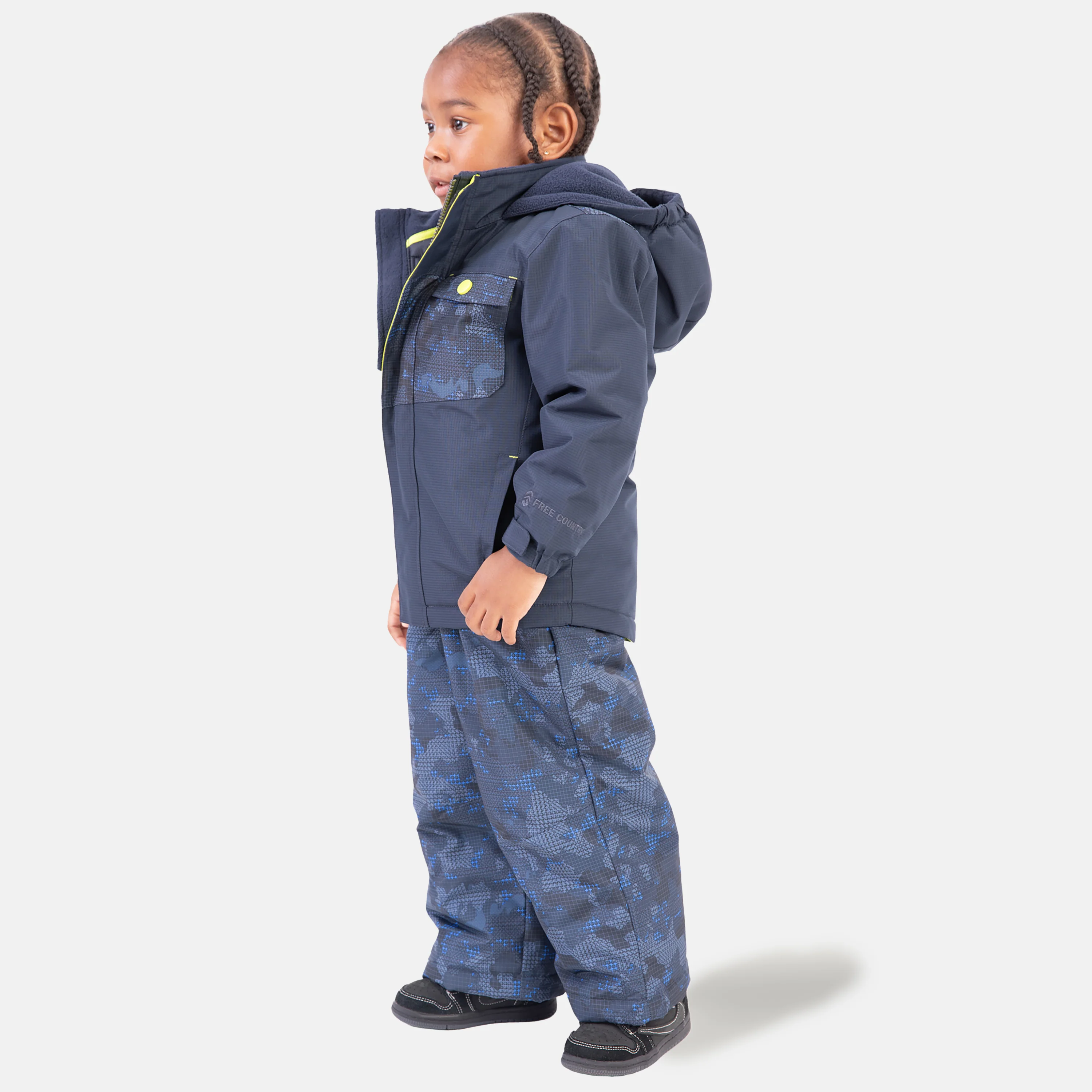 Boys' Toddler Boarder Jacket and Bib Pant Set - Image 3