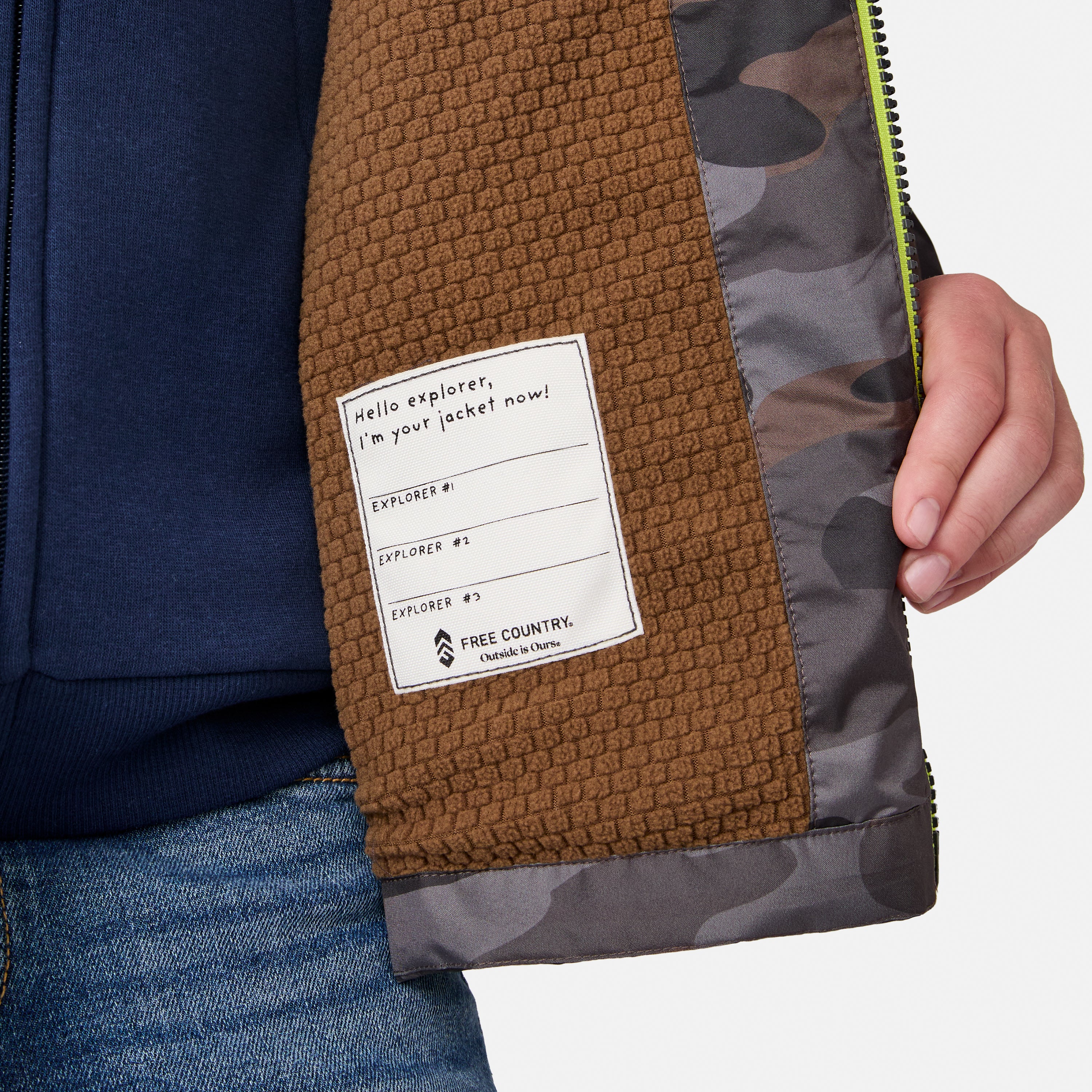 Boys' Brisk Walk Windshear Jacket - Image 6