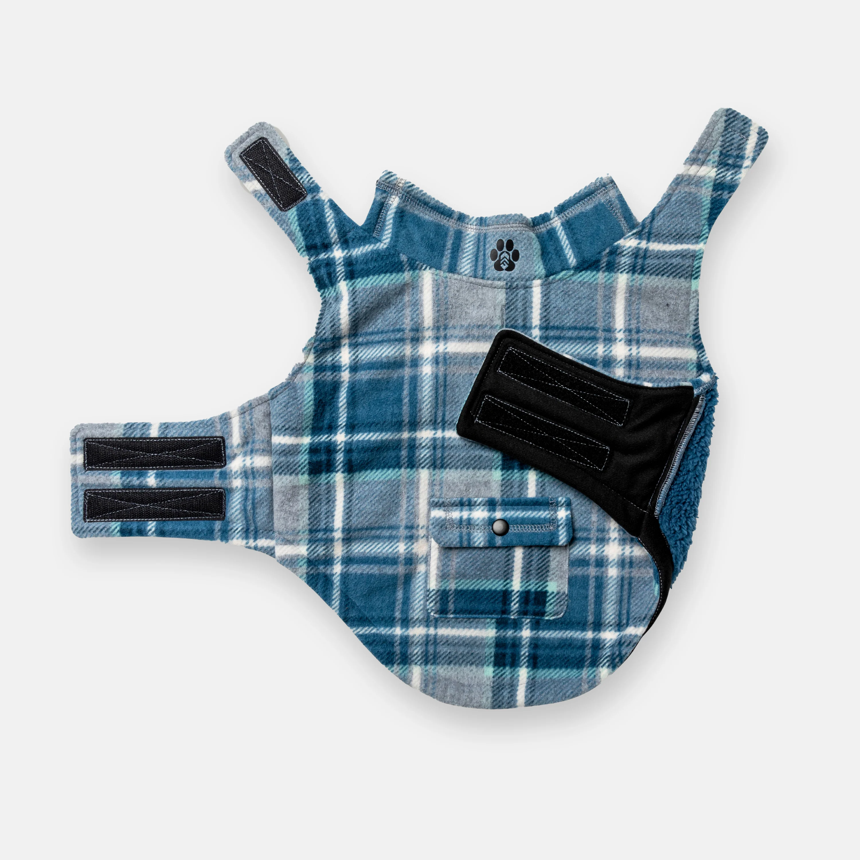 Chill Out Fleece Sherpa Lined Dog Jacket - Image 4