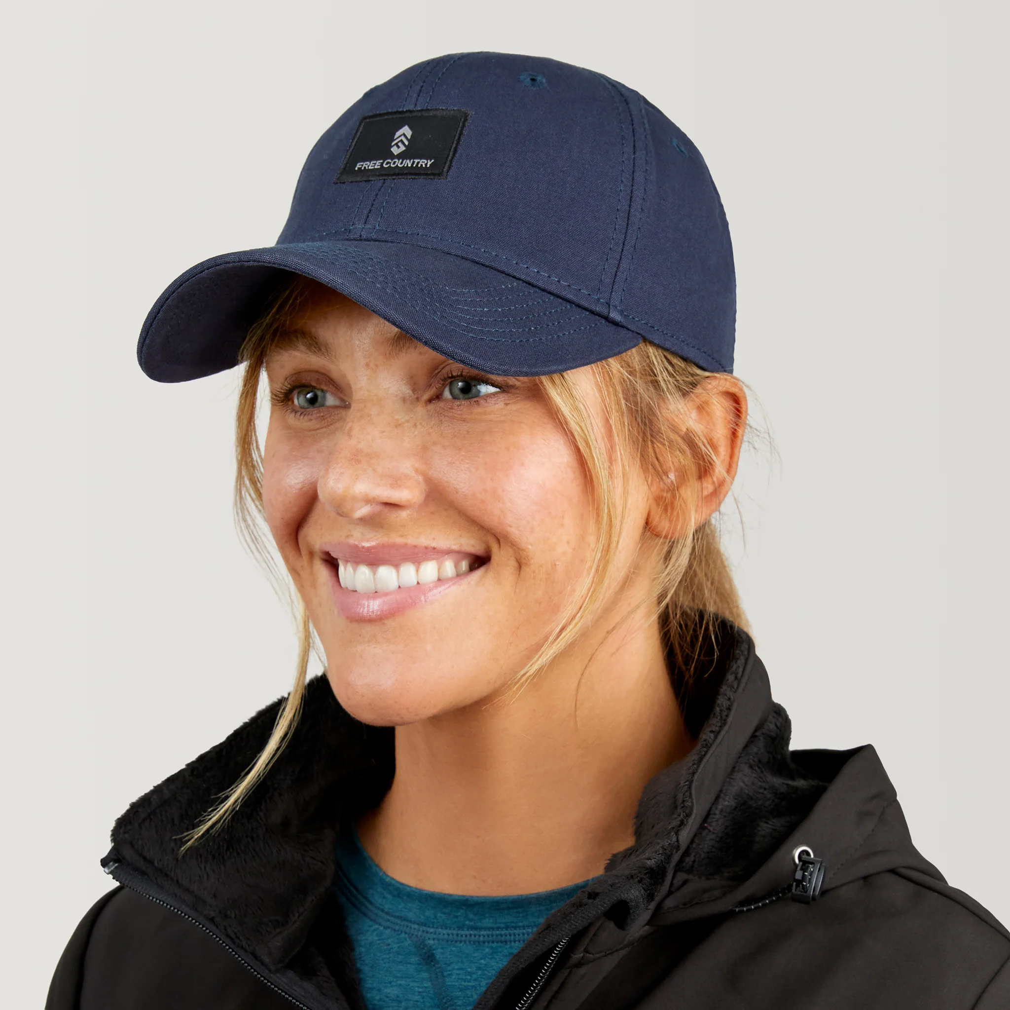 Free Country Six Panel Cotton Canvas Hat - Image 5