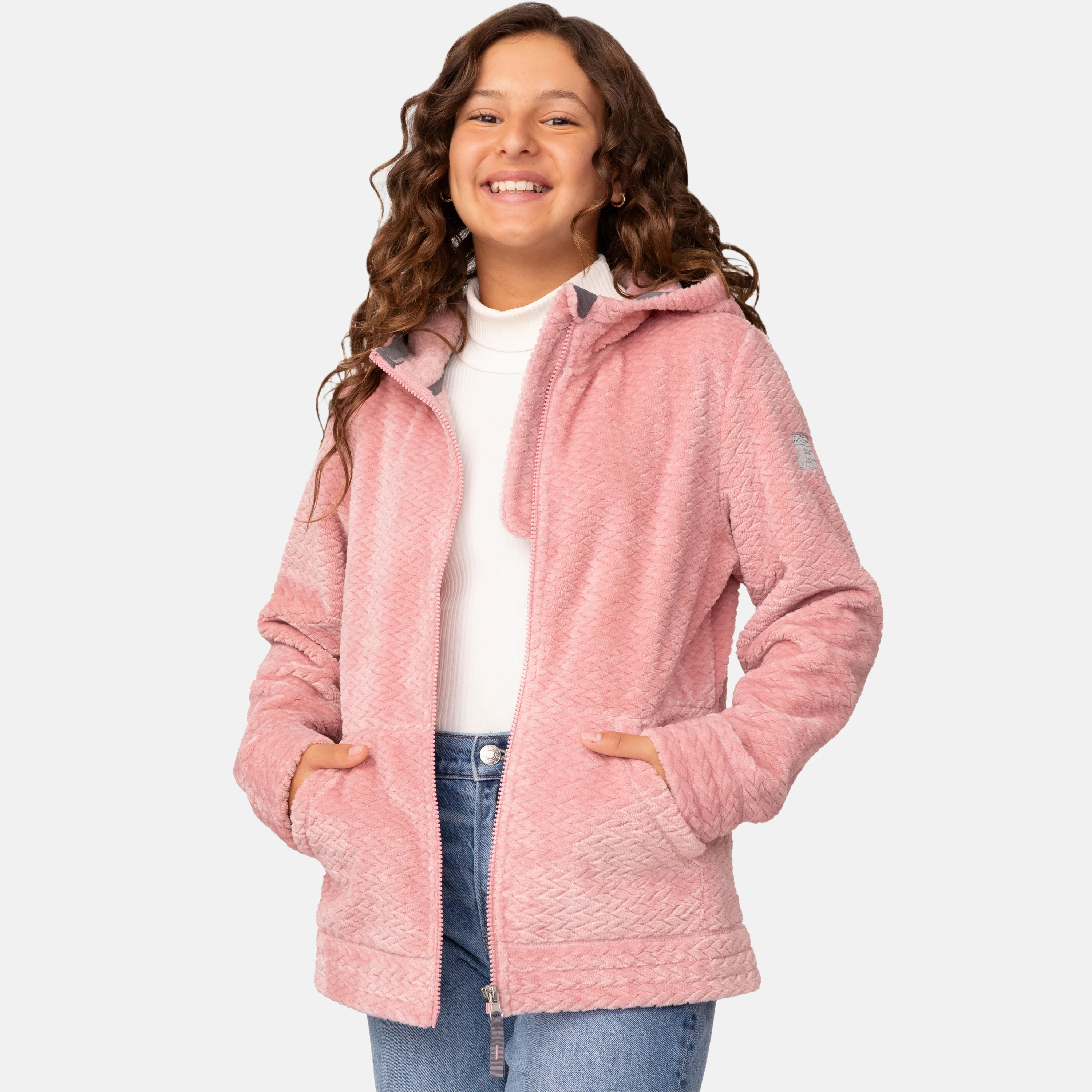 Girls' Braided Butter Pile® Jacket - Image 10