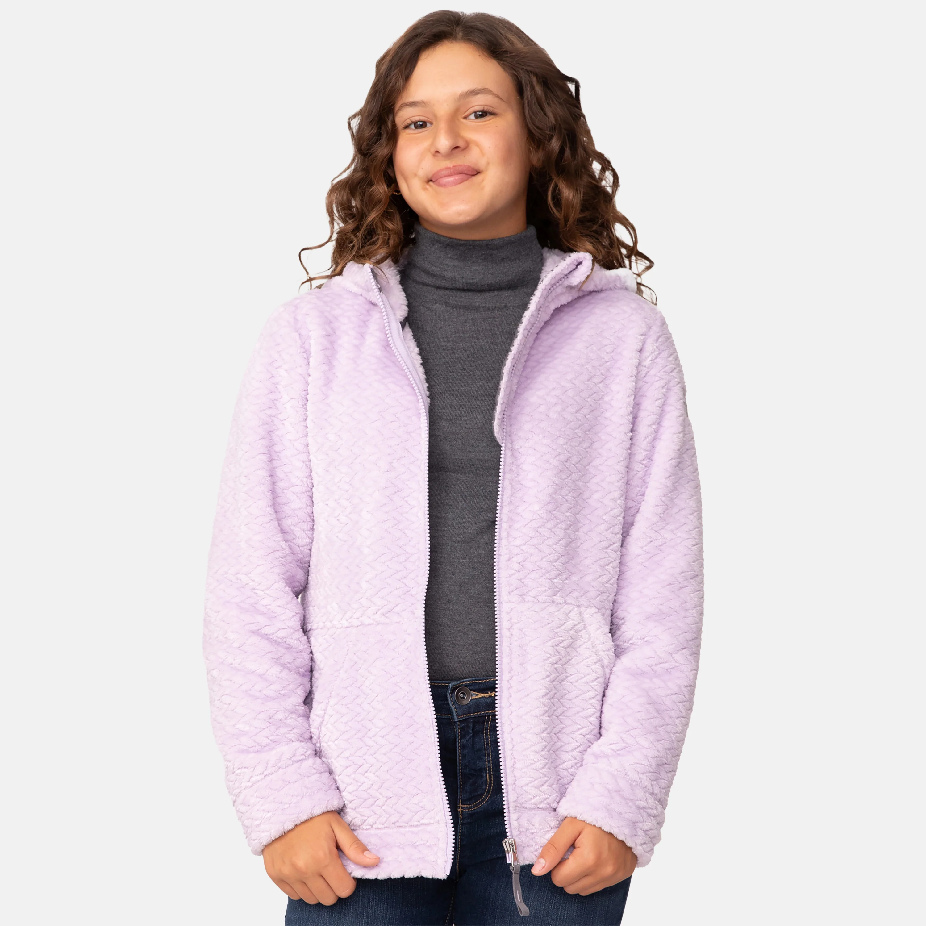 Girls' Braided Butter Pile® Jacket - Image 18