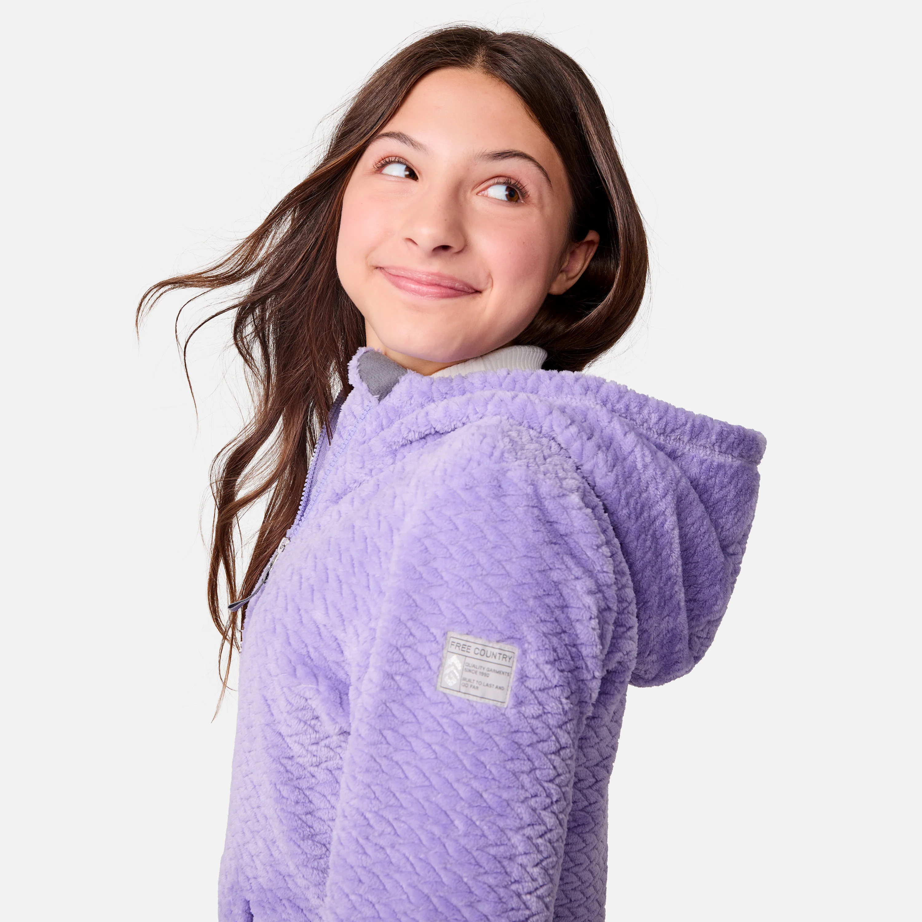 Girls' Braided Butter Pile® Jacket - Image 7