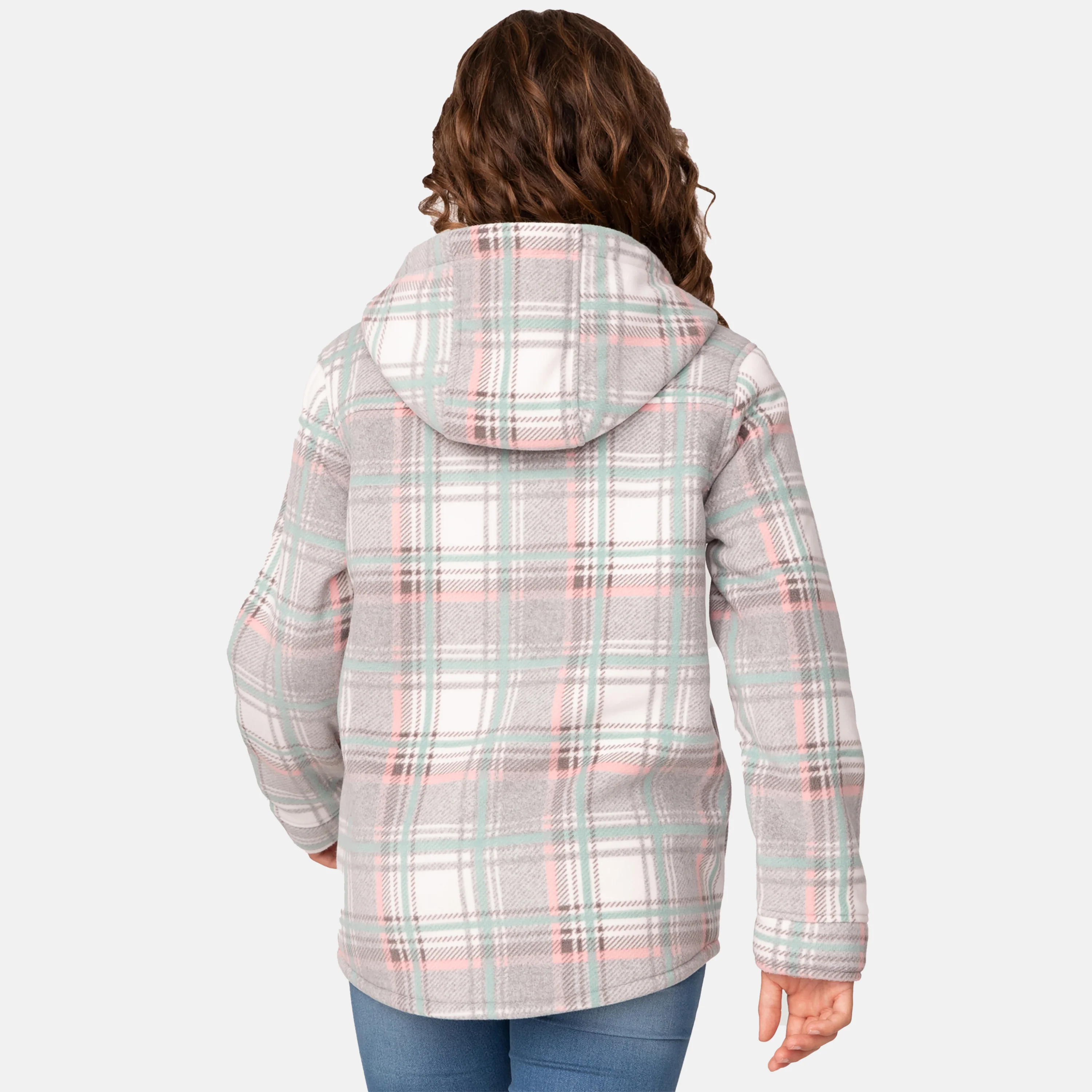 Girls' Chill Out Fleece Shirt Jacket - Image 15