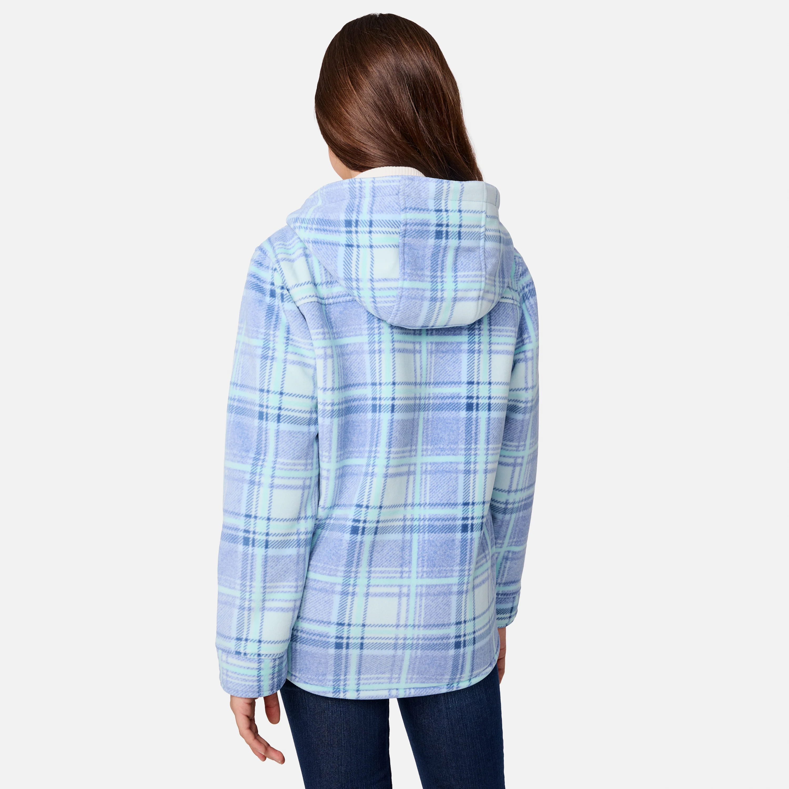 Girls' Chill Out Fleece Shirt Jacket - Image 5
