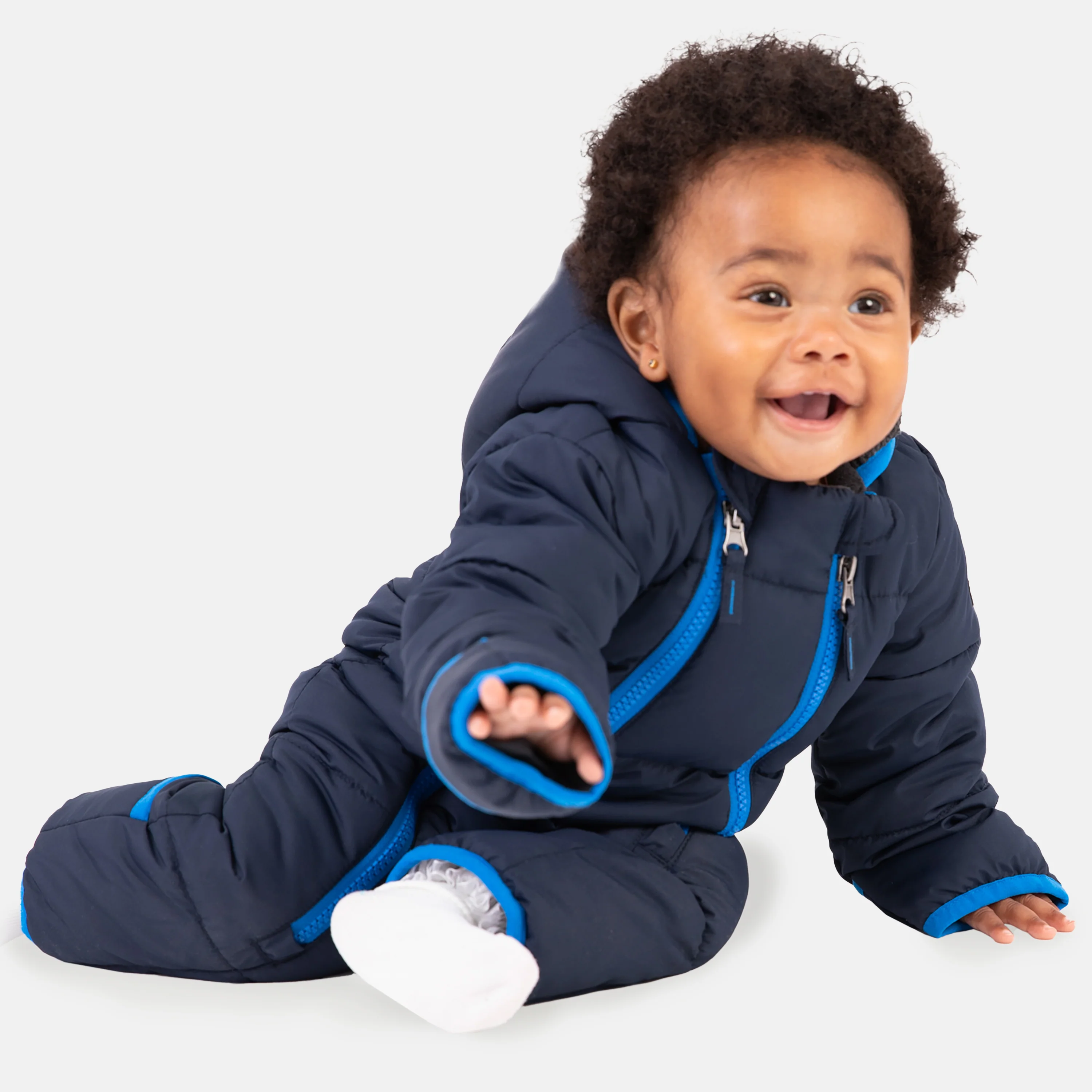 Kids' Infant Lightweight Quilted Puffer Snow Suit - Image 5