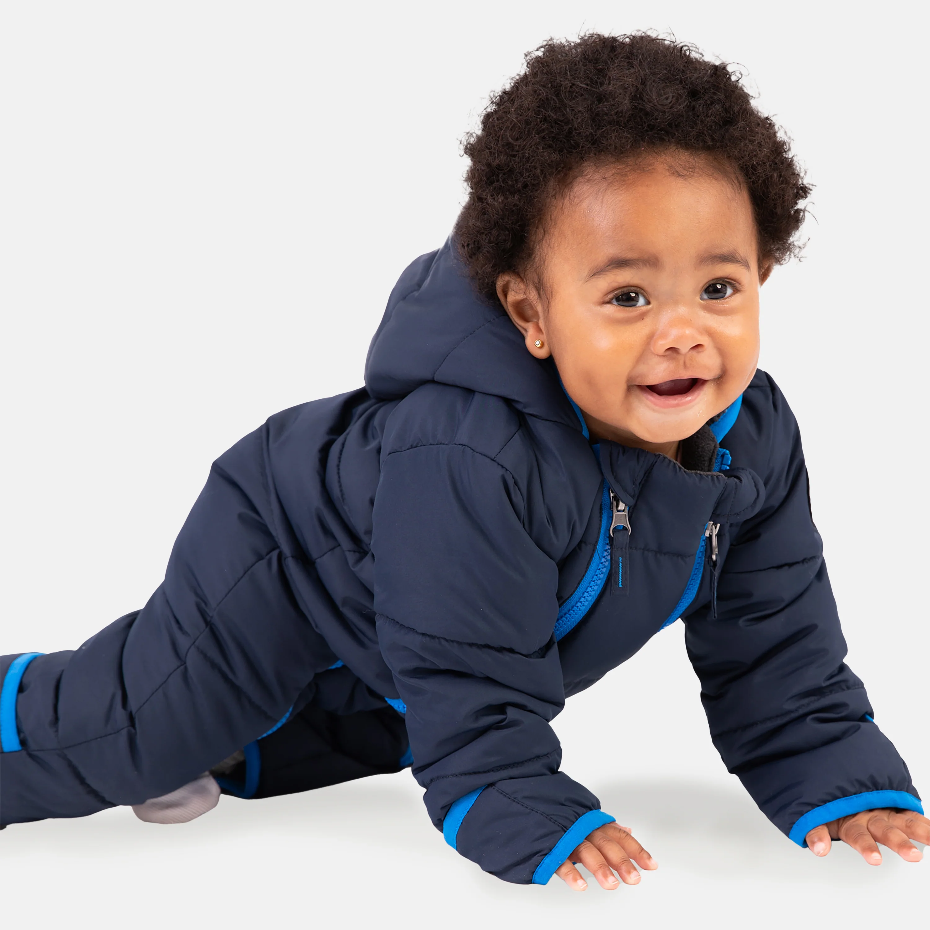 Kids' Infant Lightweight Quilted Puffer Snow Suit - Image 6