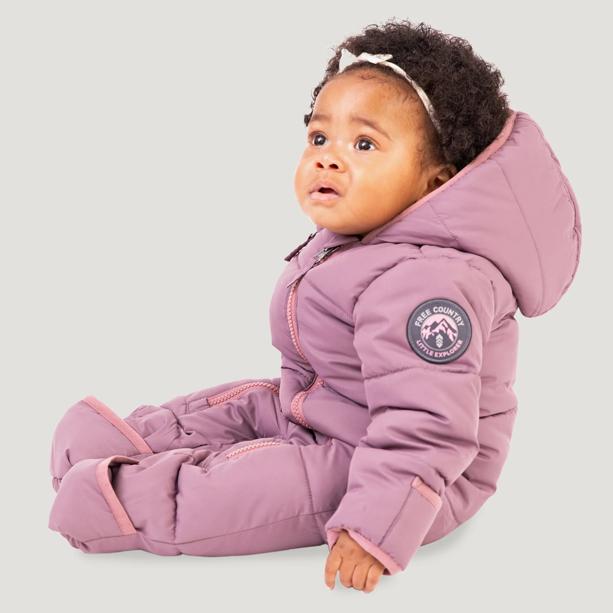 Kids' Infant Lightweight Quilted Puffer Snow Suit - Image 8