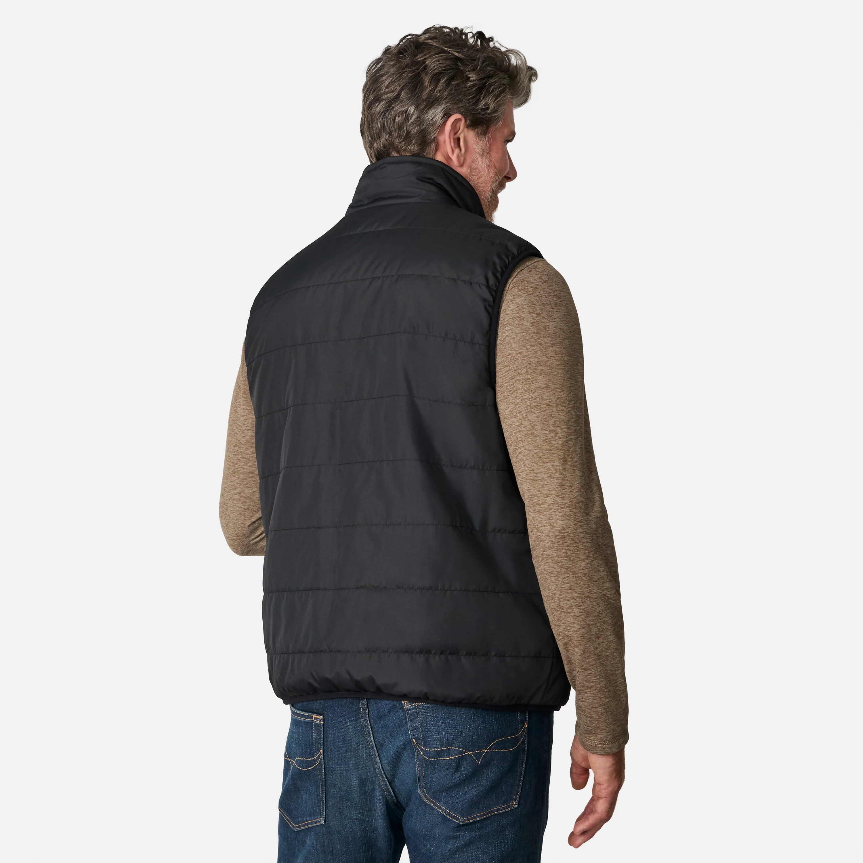 Men's Atlas II Quilted Reversible Sherpa Vest - Image 13