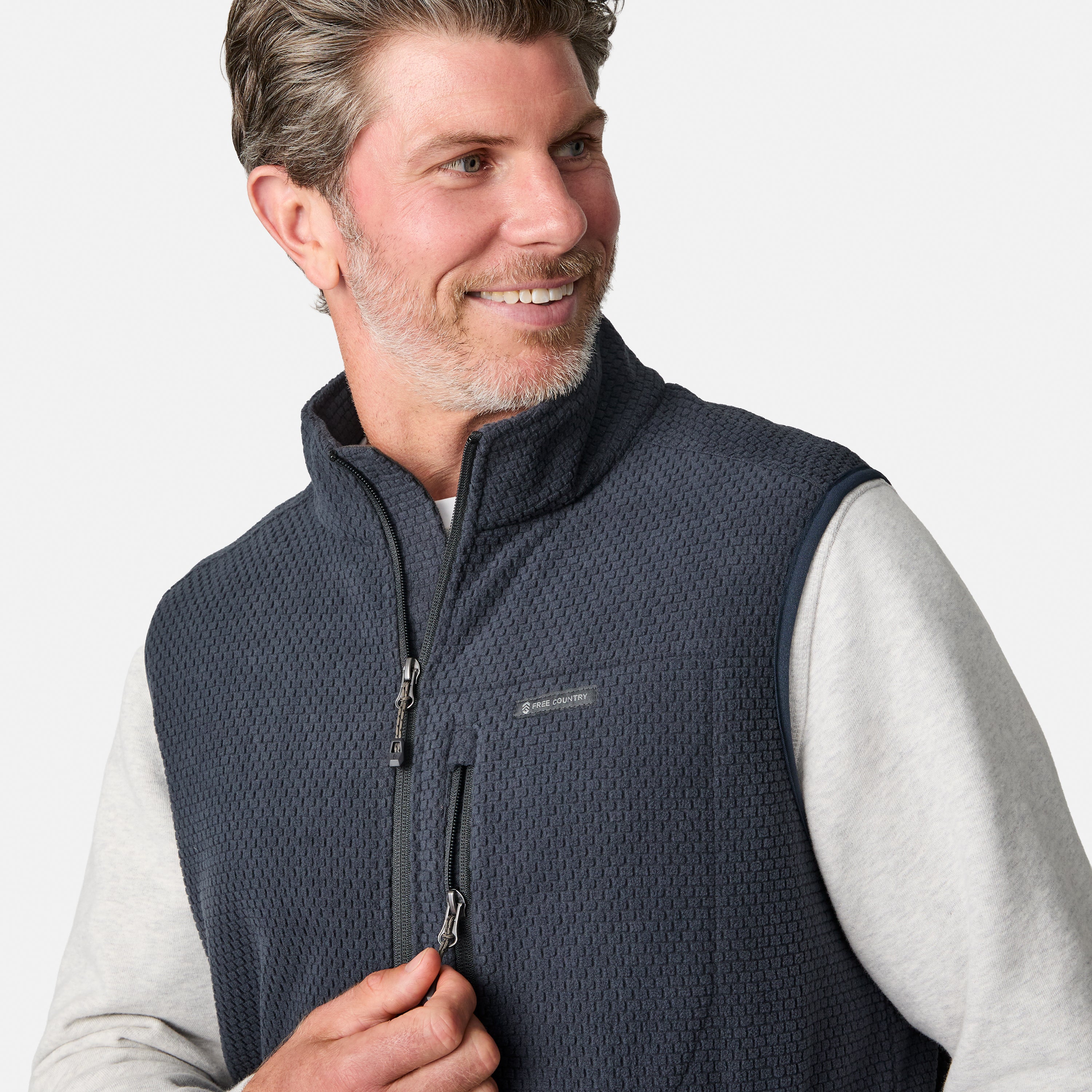 Men's Brick Fleece Adventure Vest - Image 3