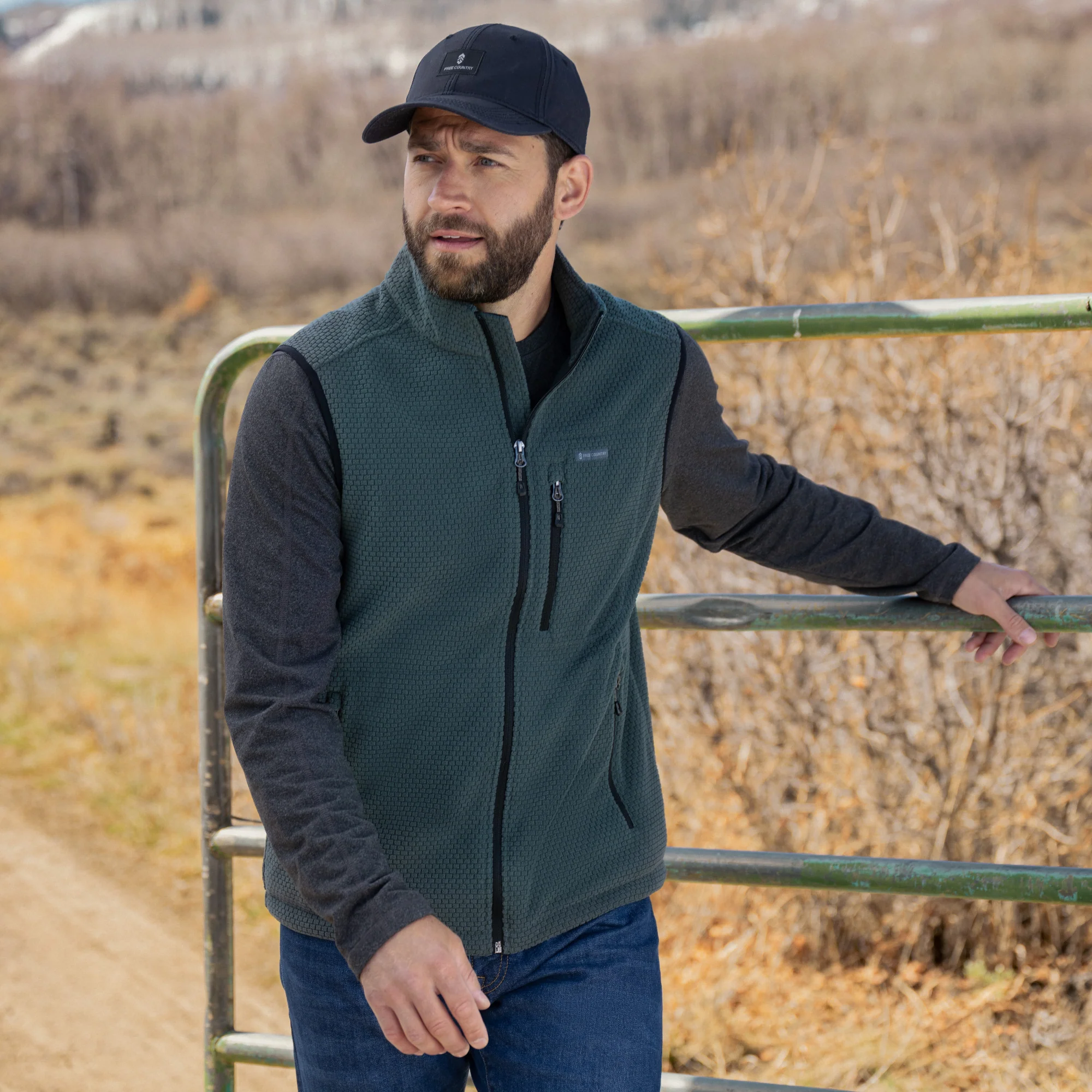 Men's Brick Fleece Adventure Vest - Image 8