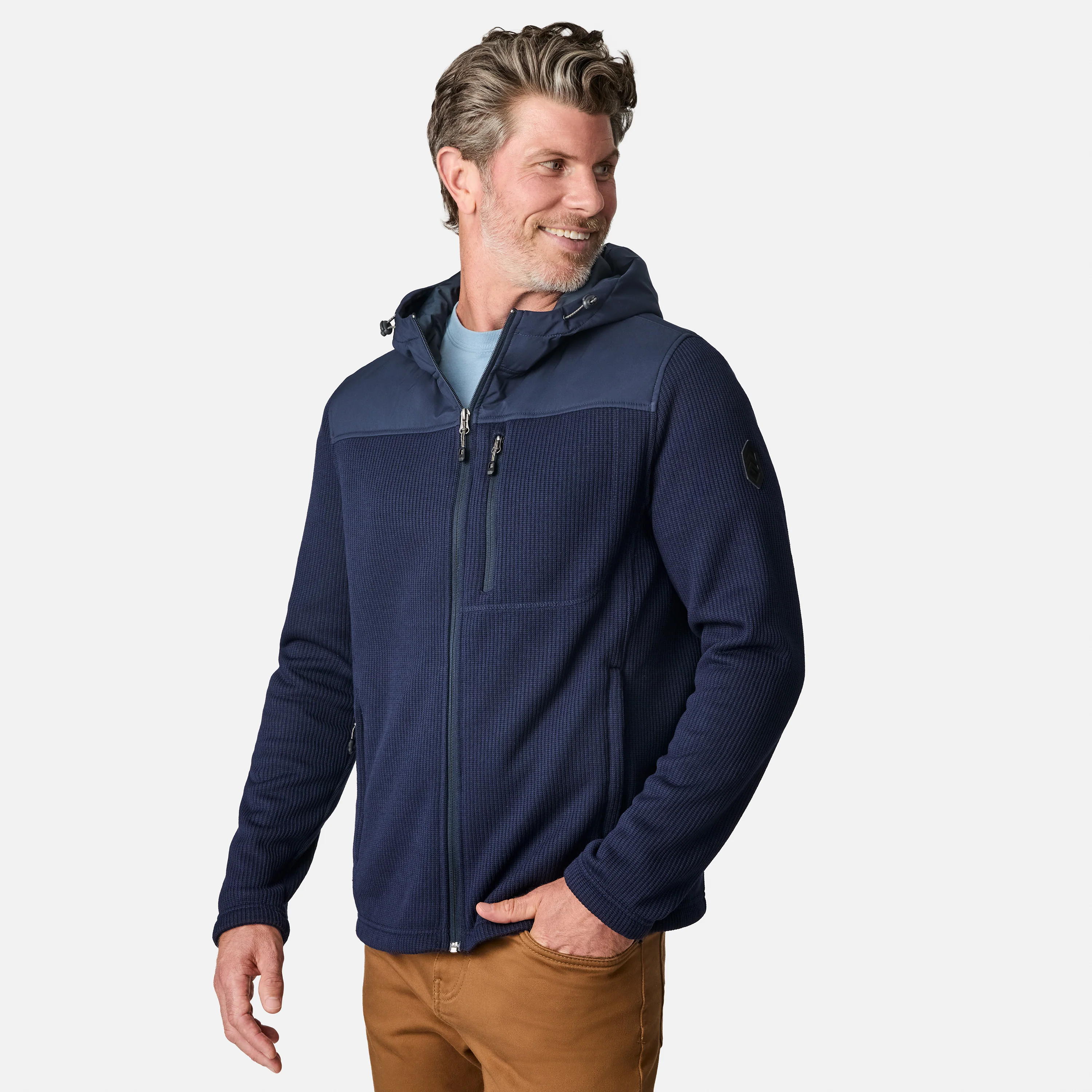Men's Cable Fleece Brisk Jacket - Image 10