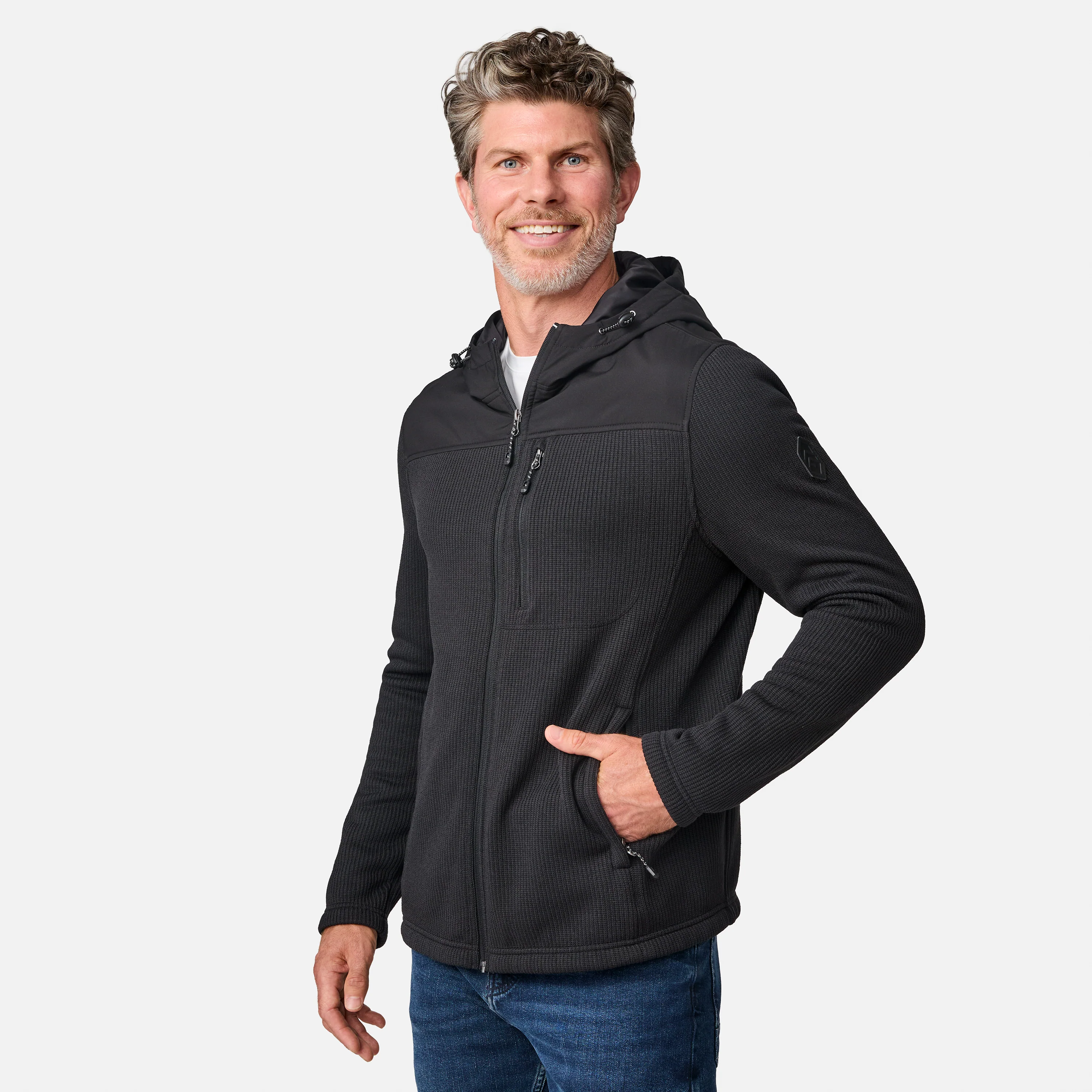 Men's Cable Fleece Brisk Jacket - Image 14