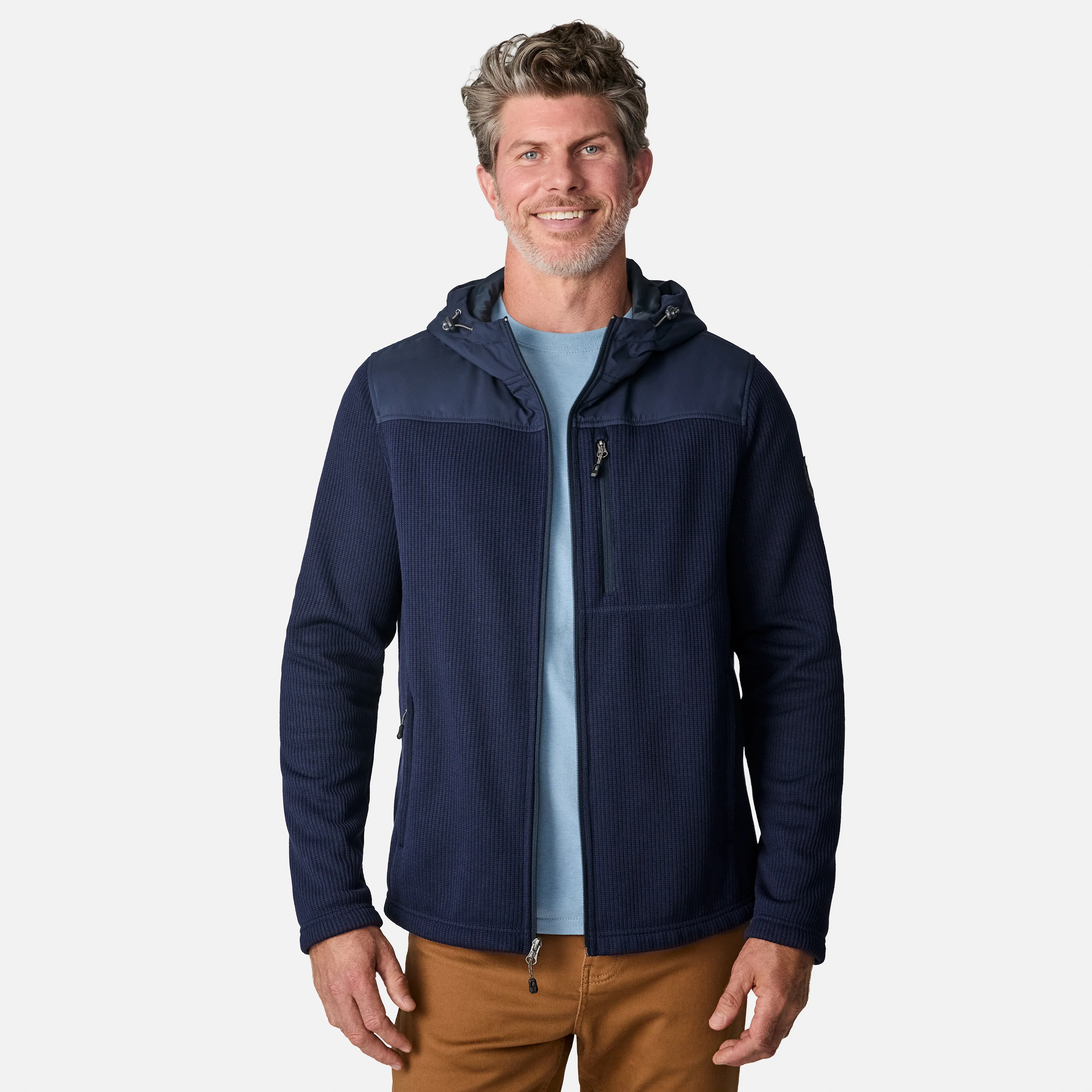 Men's Cable Fleece Brisk Jacket - Image 8