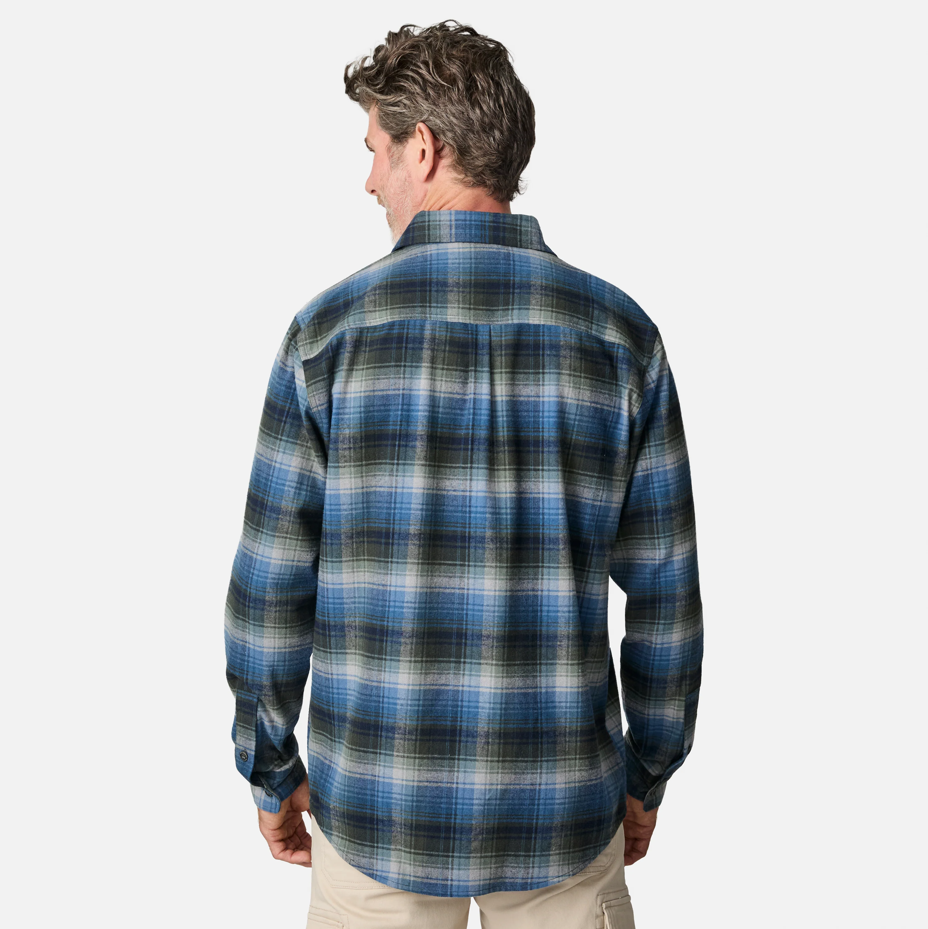 Men's Easywear Flannel Shirt - Image 10