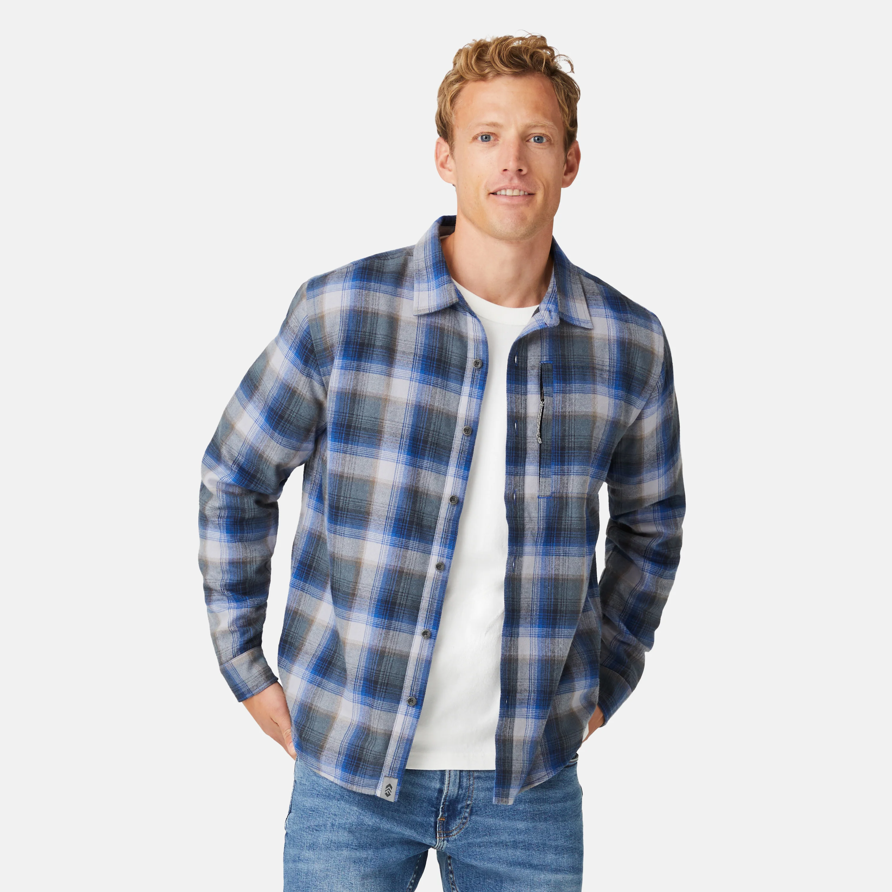 Men's Easywear Flannel Shirt - Image 14