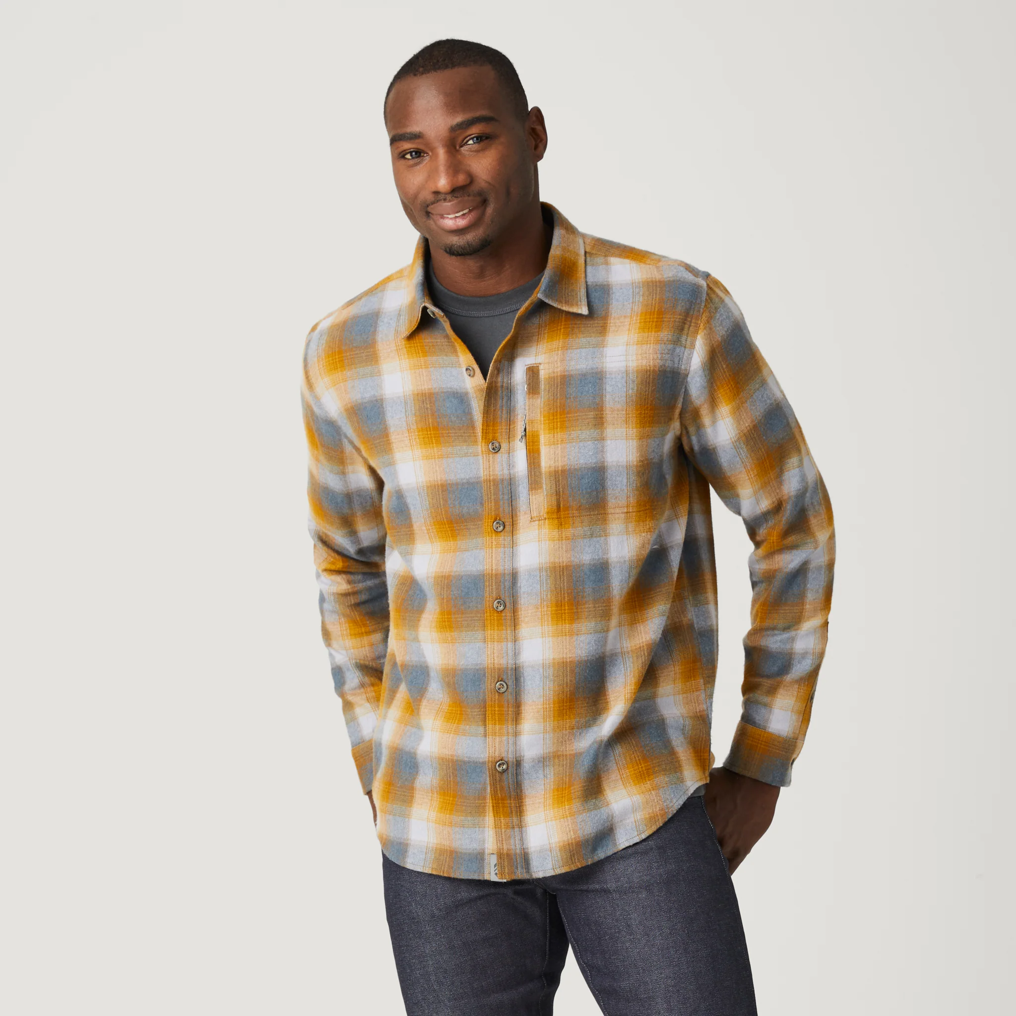 Men's Easywear Flannel Shirt - Image 18