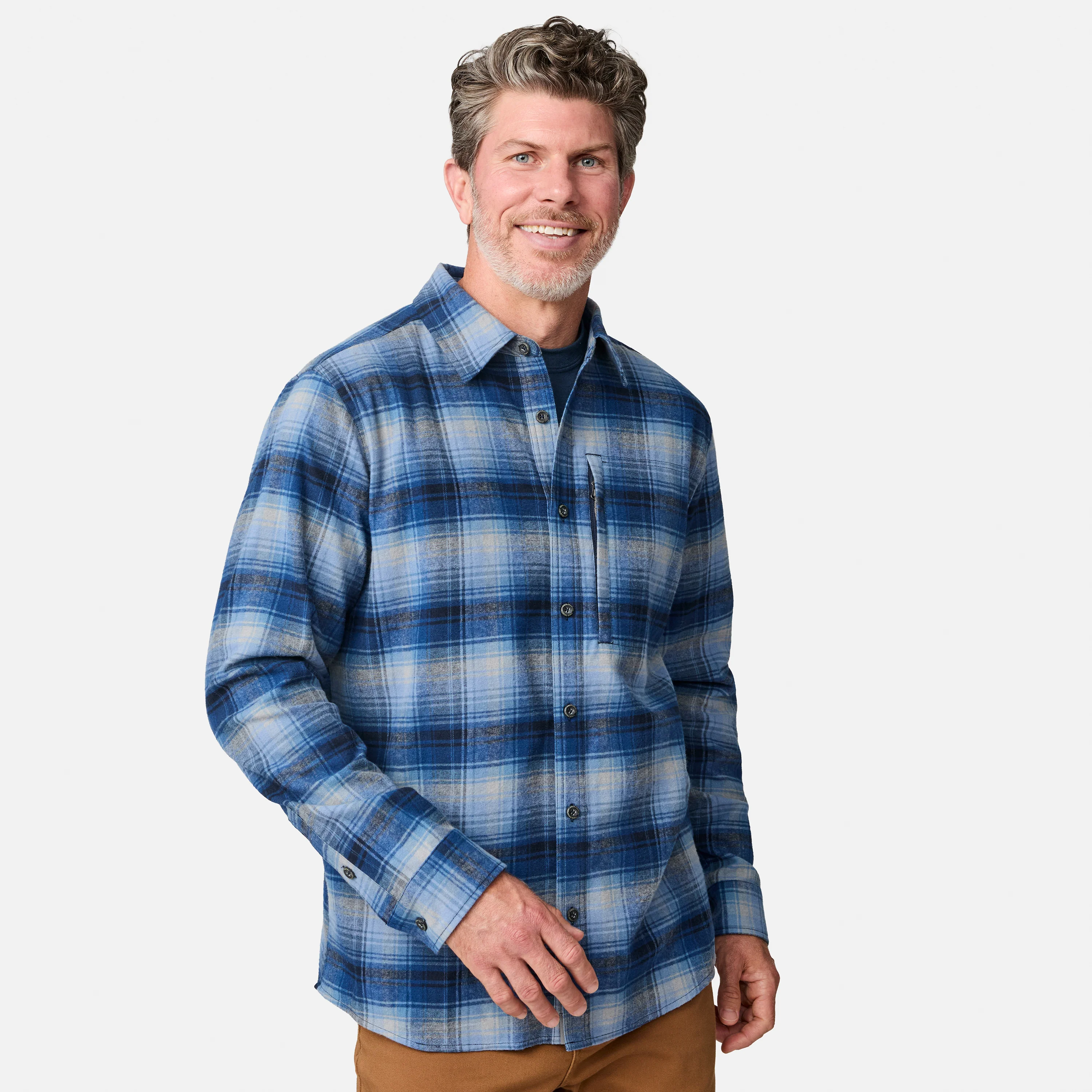 Men's Easywear Flannel Shirt - Image 26