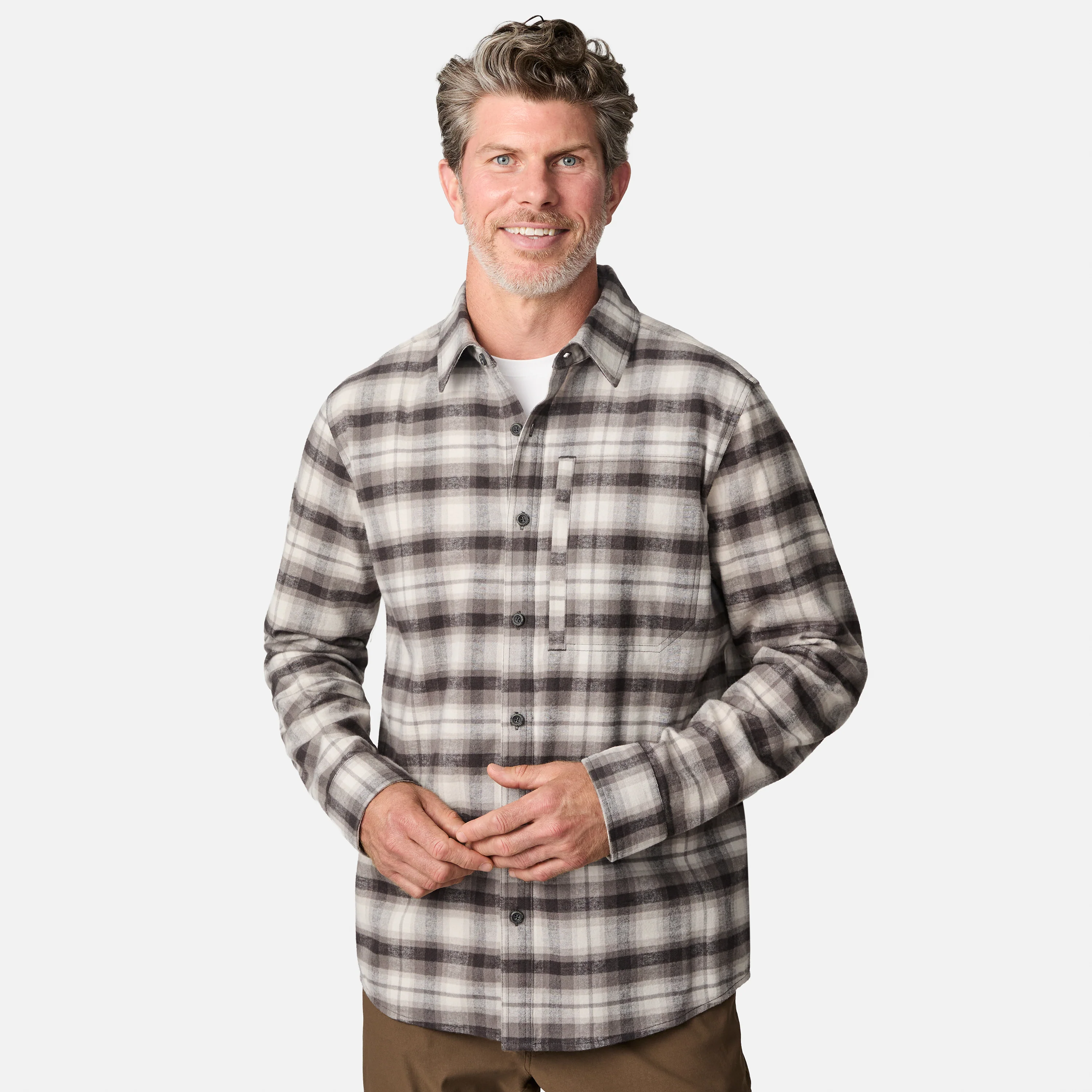 Men's Easywear Flannel Shirt - Image 28