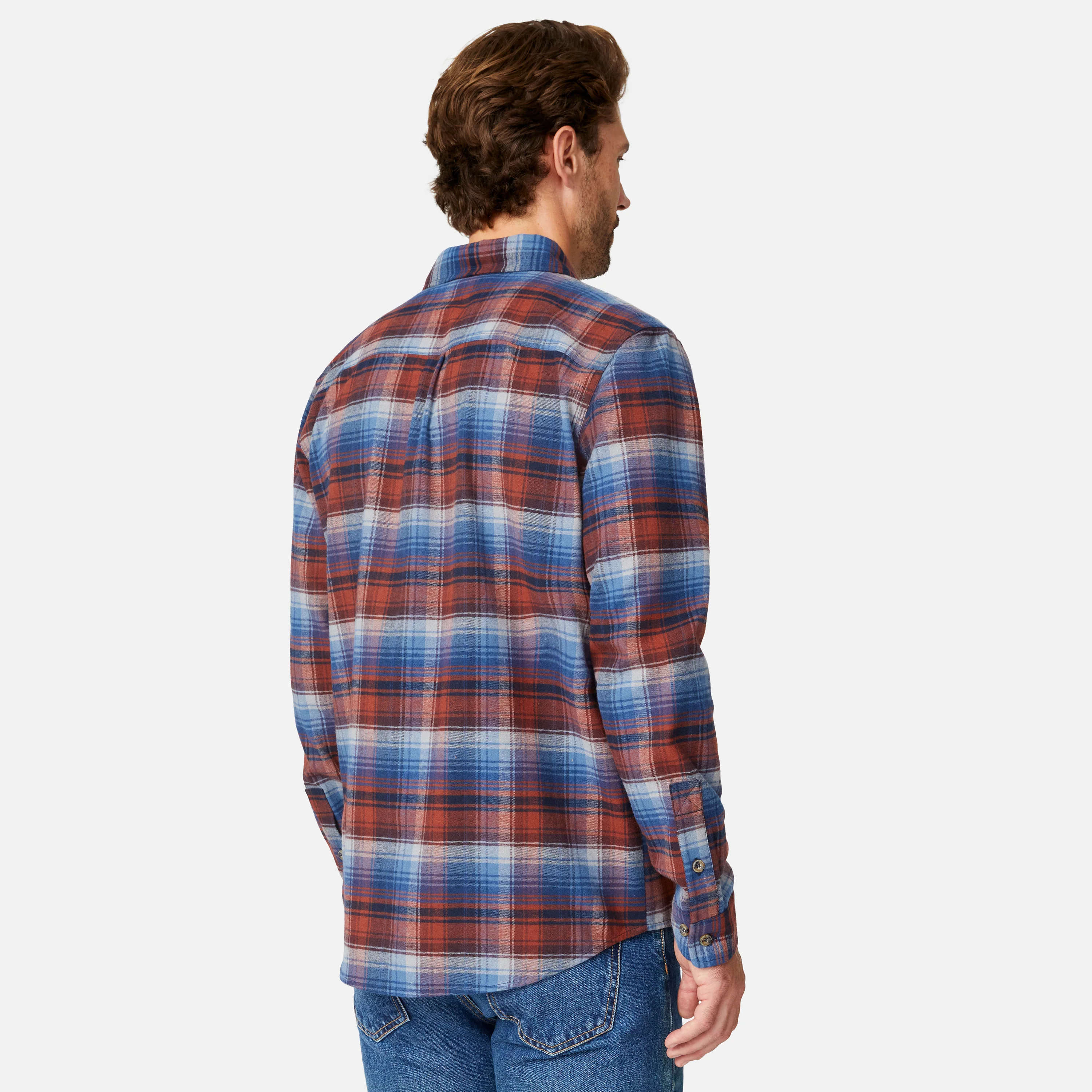 Men's Easywear Flannel Shirt - Image 3