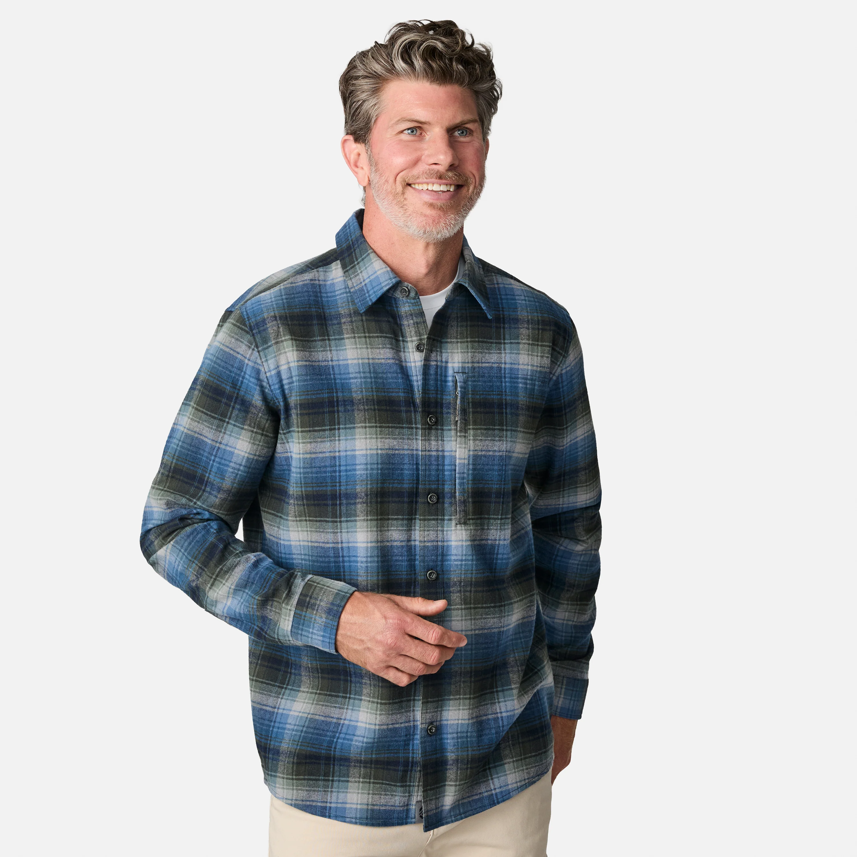 Men's Easywear Flannel Shirt - Image 4