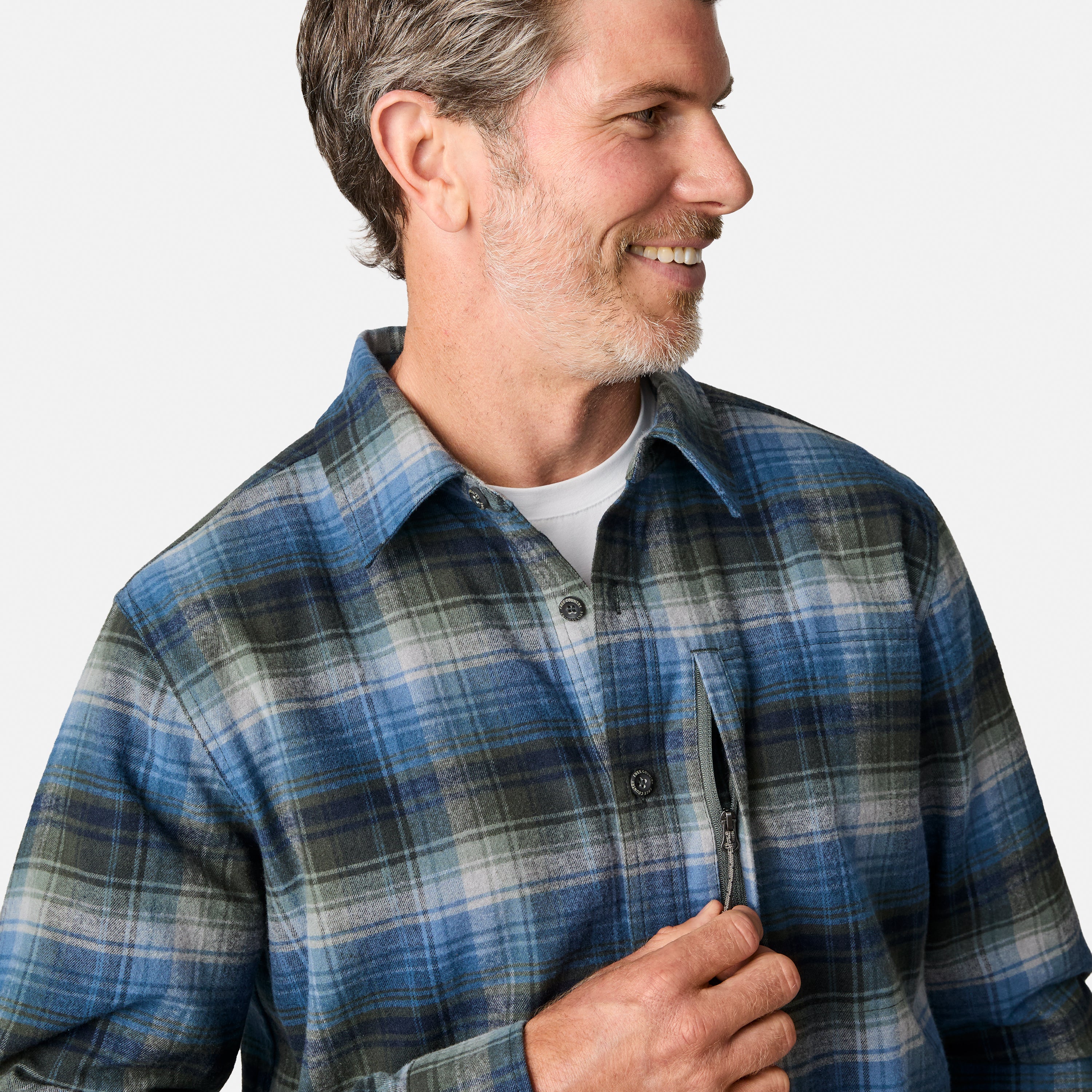 Men's Easywear Flannel Shirt - Image 6