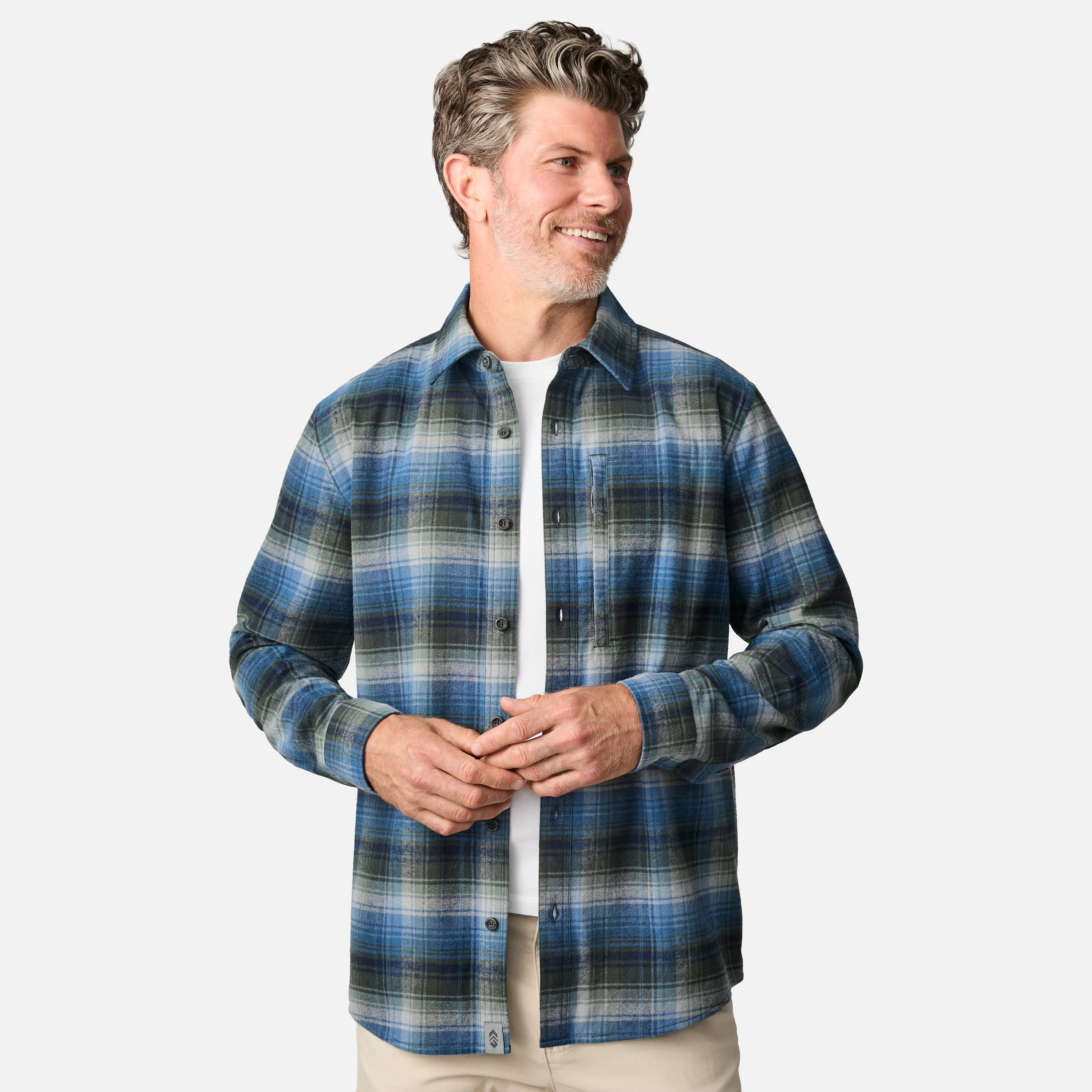 Men's Easywear Flannel Shirt - Image 7