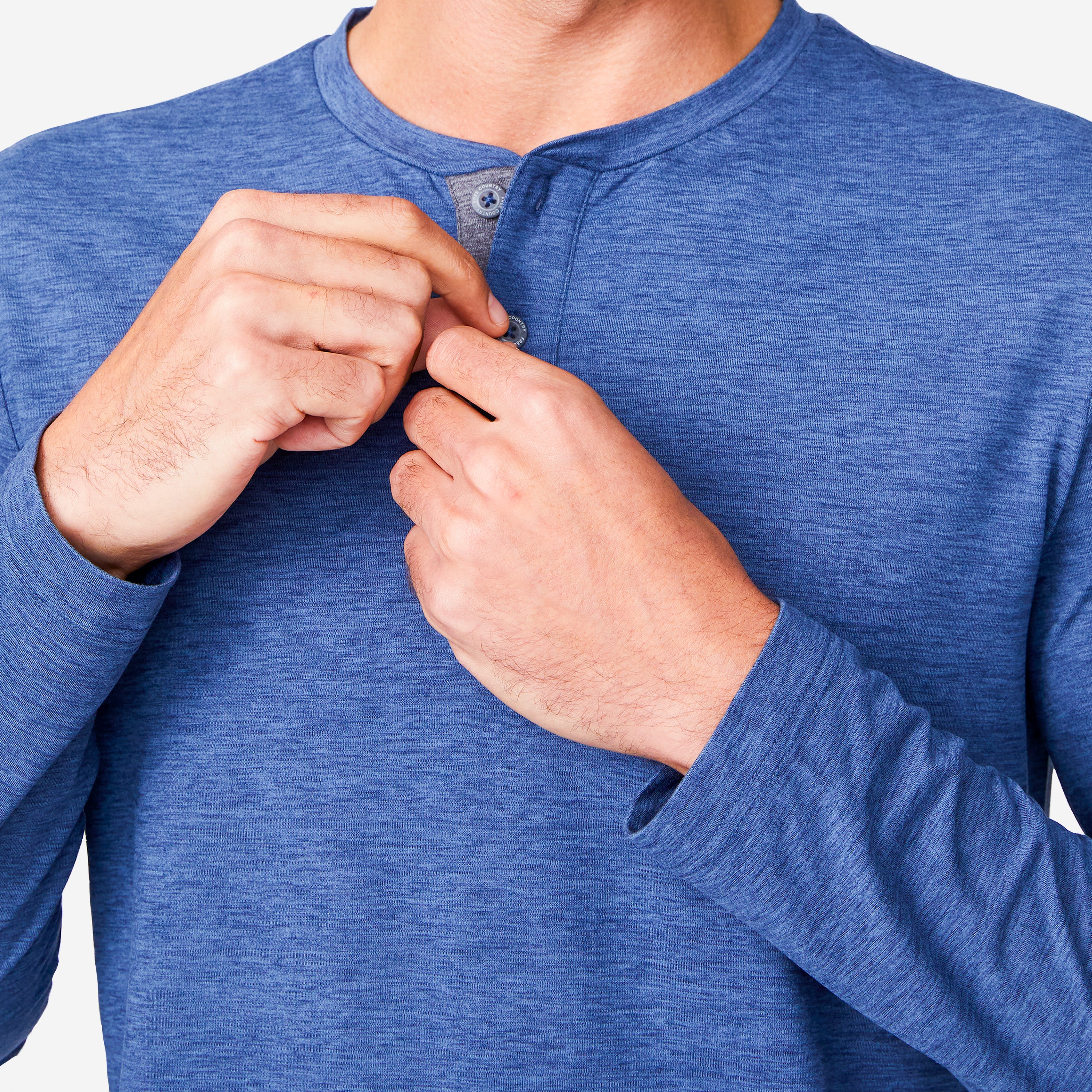 Men's Henley Long Sleeve Shirt - Image 6