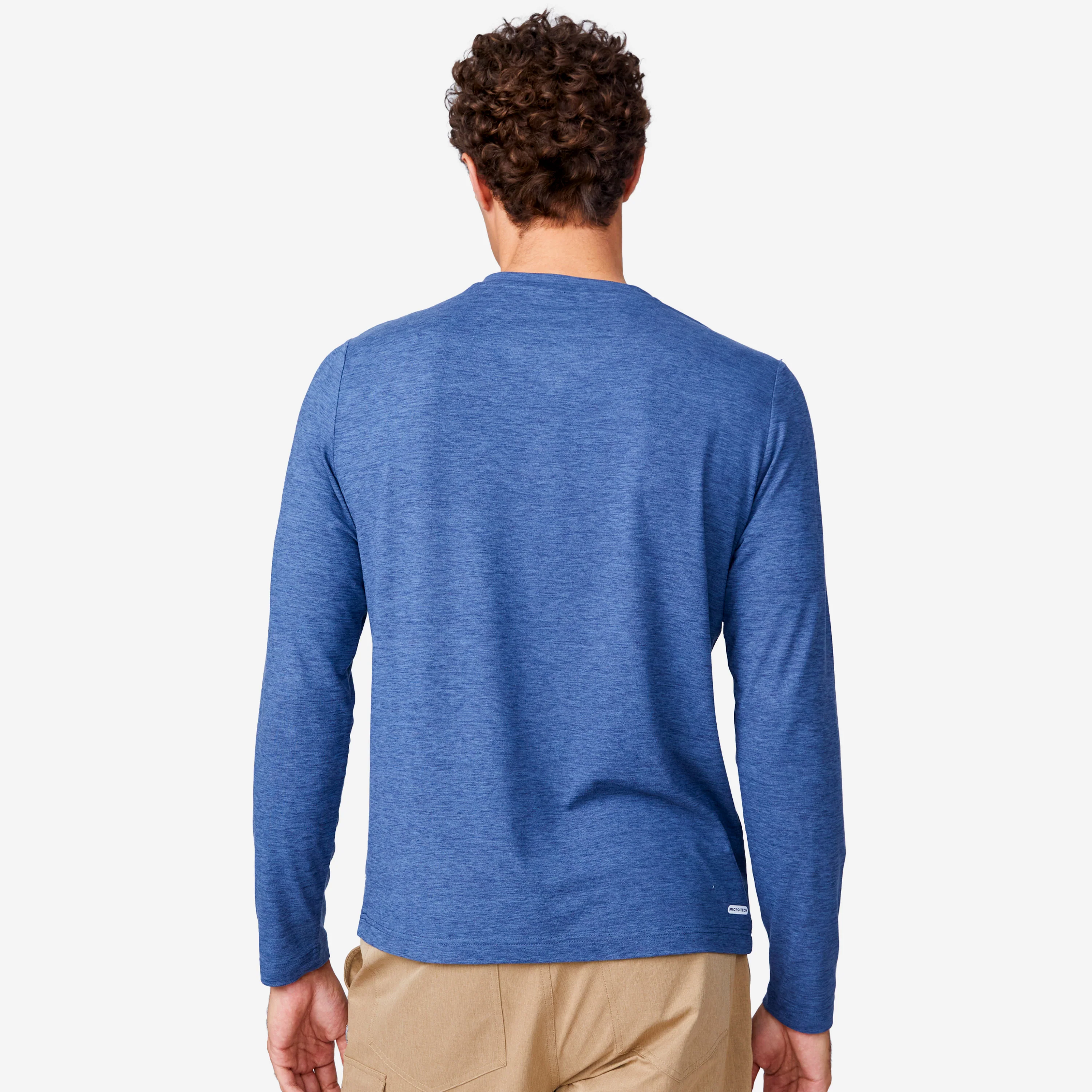 Men's Henley Long Sleeve Shirt - Image 8