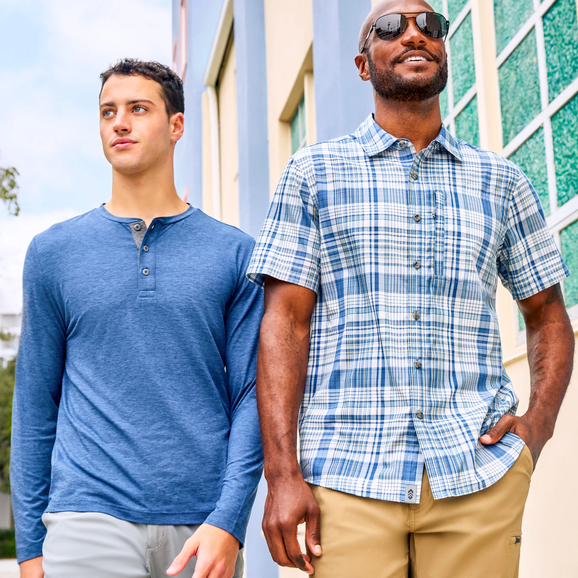 Men's Henley Long Sleeve Shirt - Image 9