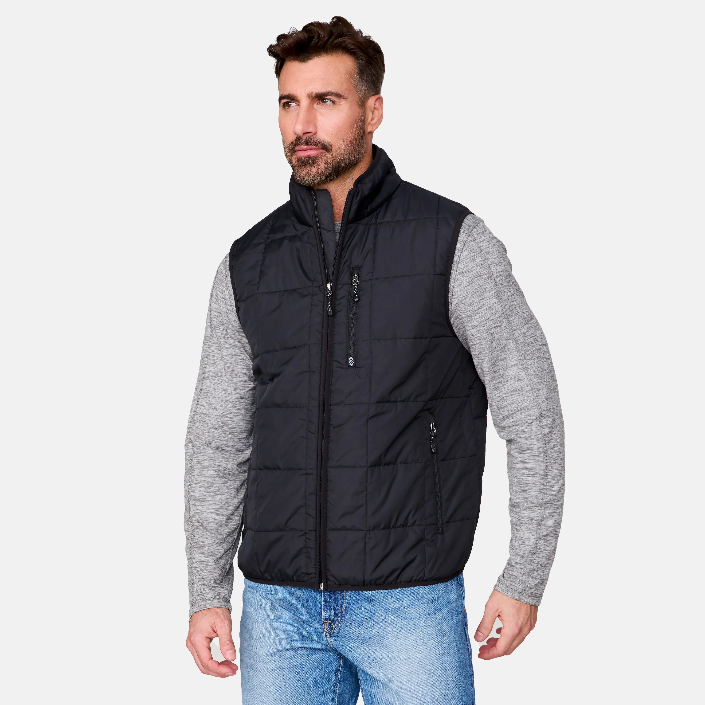 Men's Maple Creek IV Box Quilted Puffer Vest - Image 10