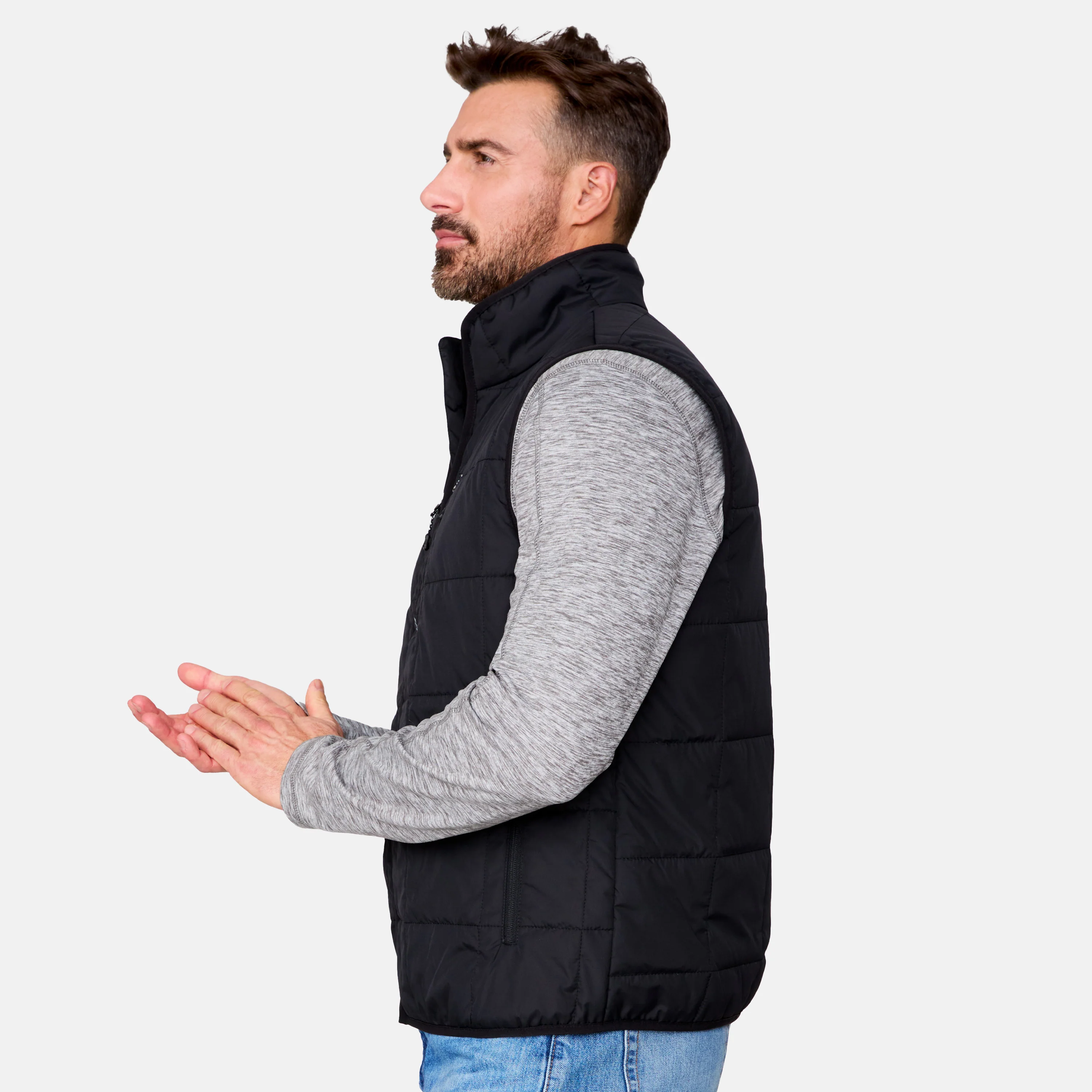 Men's Maple Creek IV Box Quilted Puffer Vest - Image 12