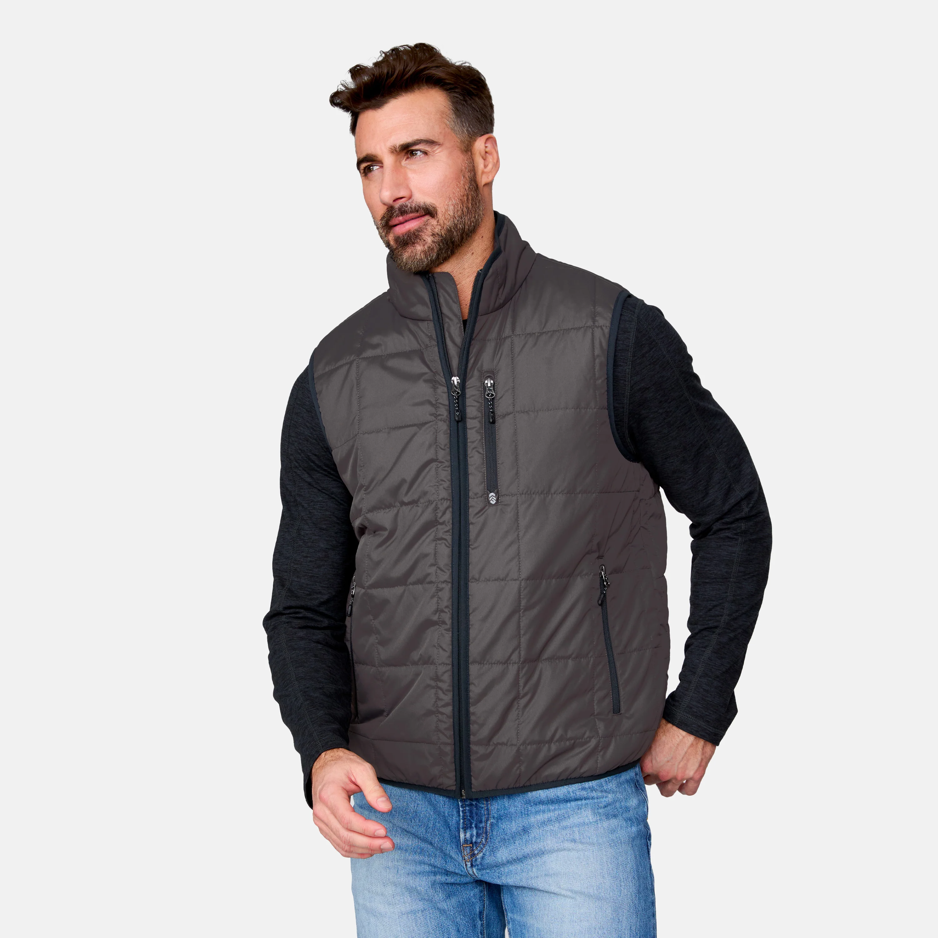 Men's Maple Creek IV Box Quilted Puffer Vest - Image 13