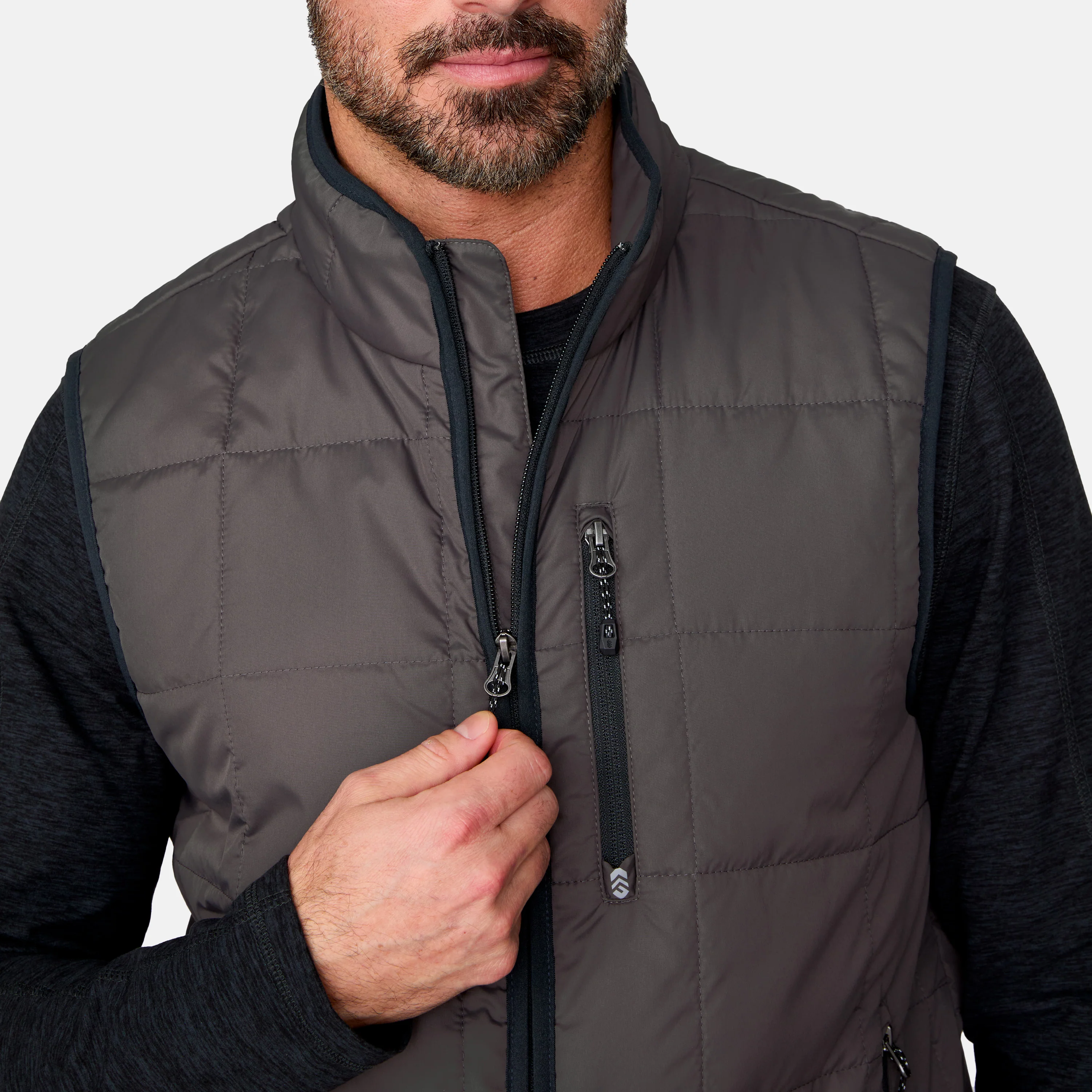 Men's Maple Creek IV Box Quilted Puffer Vest - Image 14