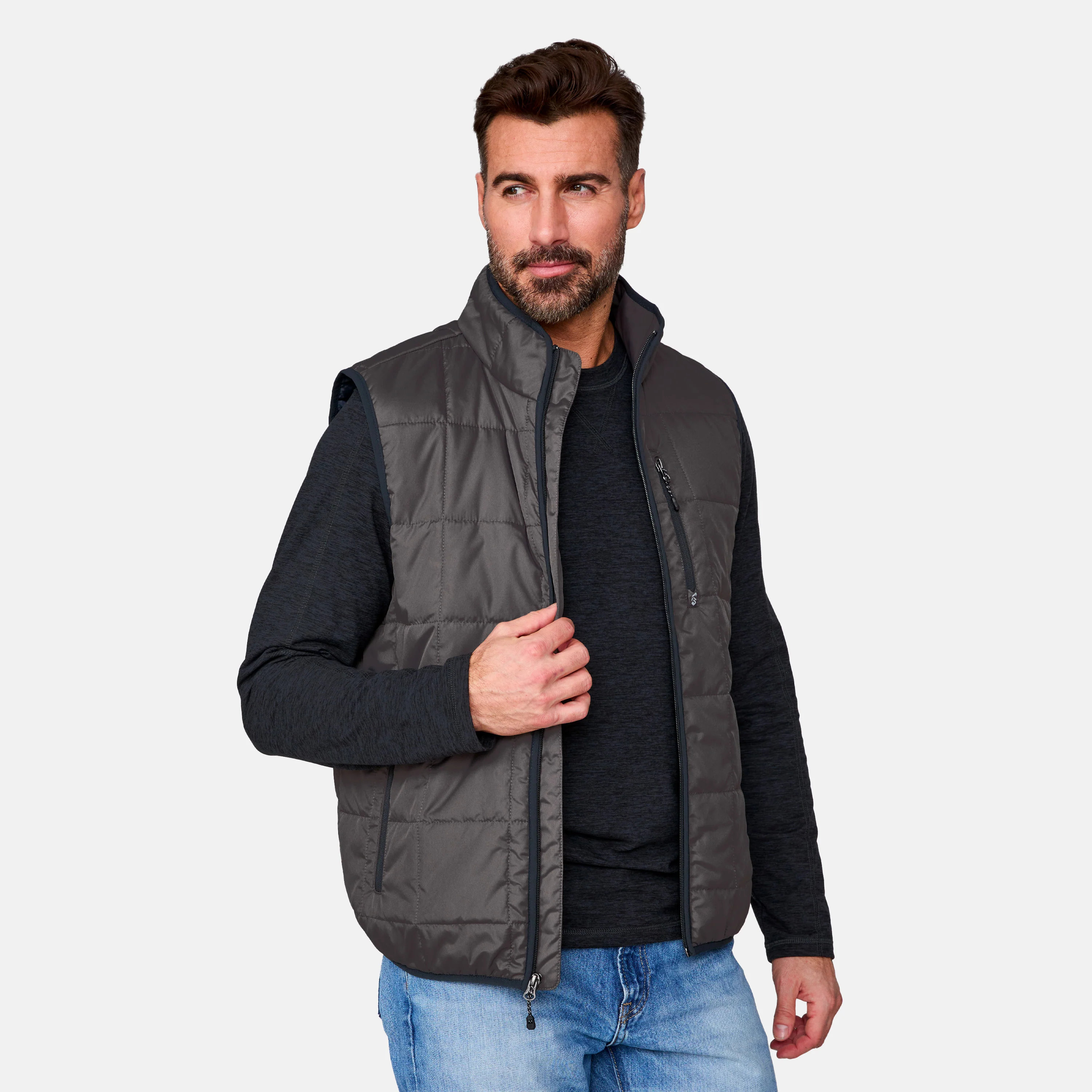 Men's Maple Creek IV Box Quilted Puffer Vest - Image 15