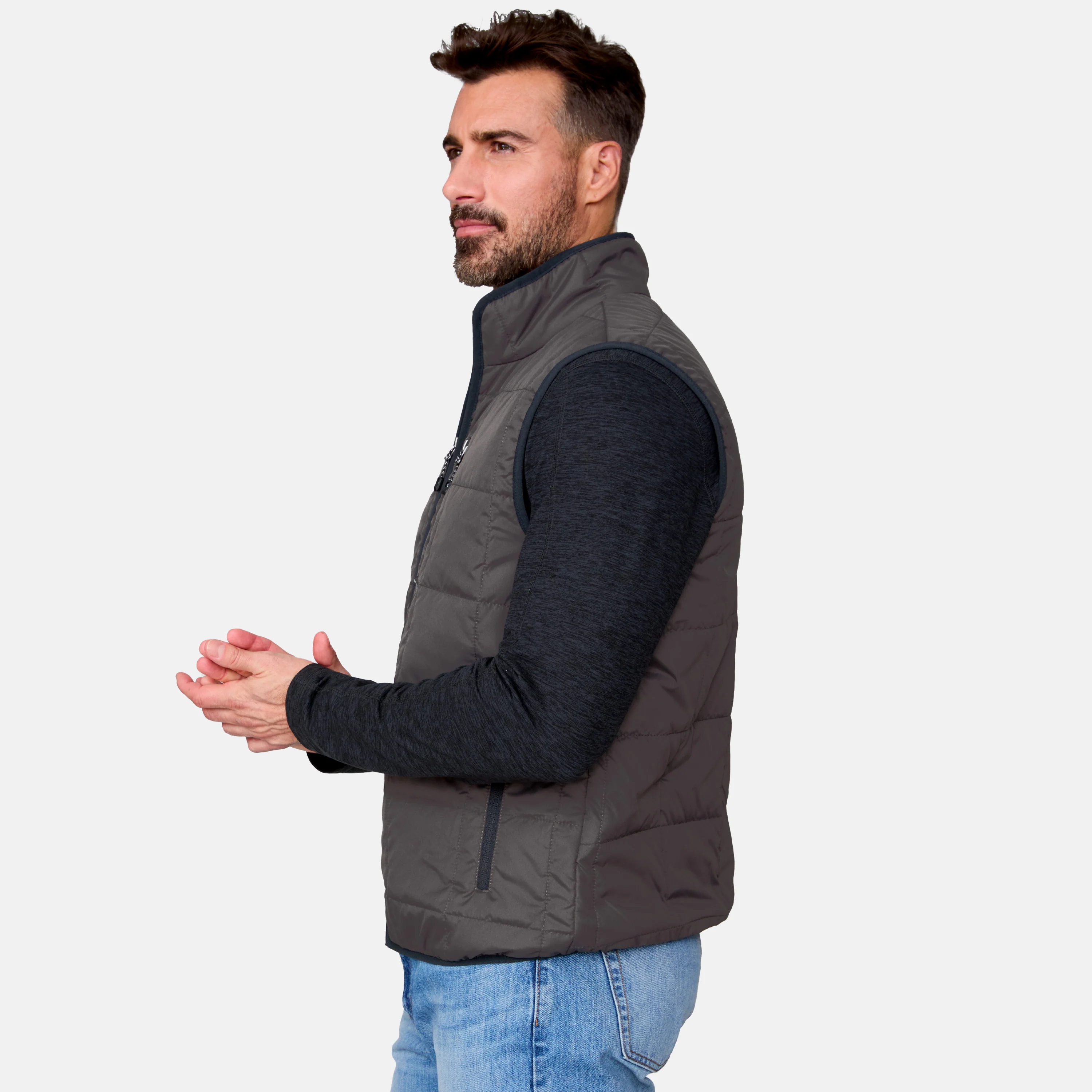 Men's Maple Creek IV Box Quilted Puffer Vest - Image 16