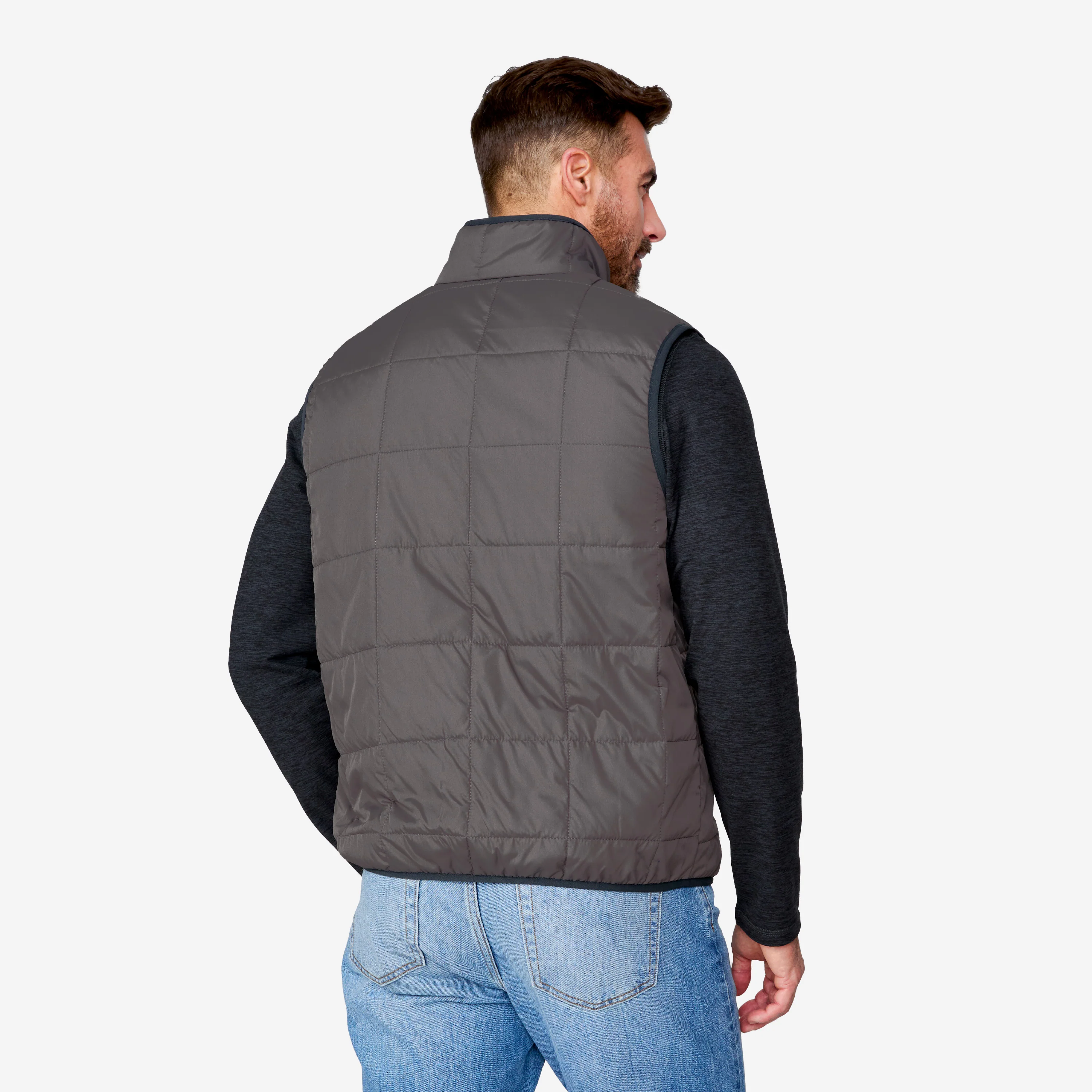 Men's Maple Creek IV Box Quilted Puffer Vest - Image 17