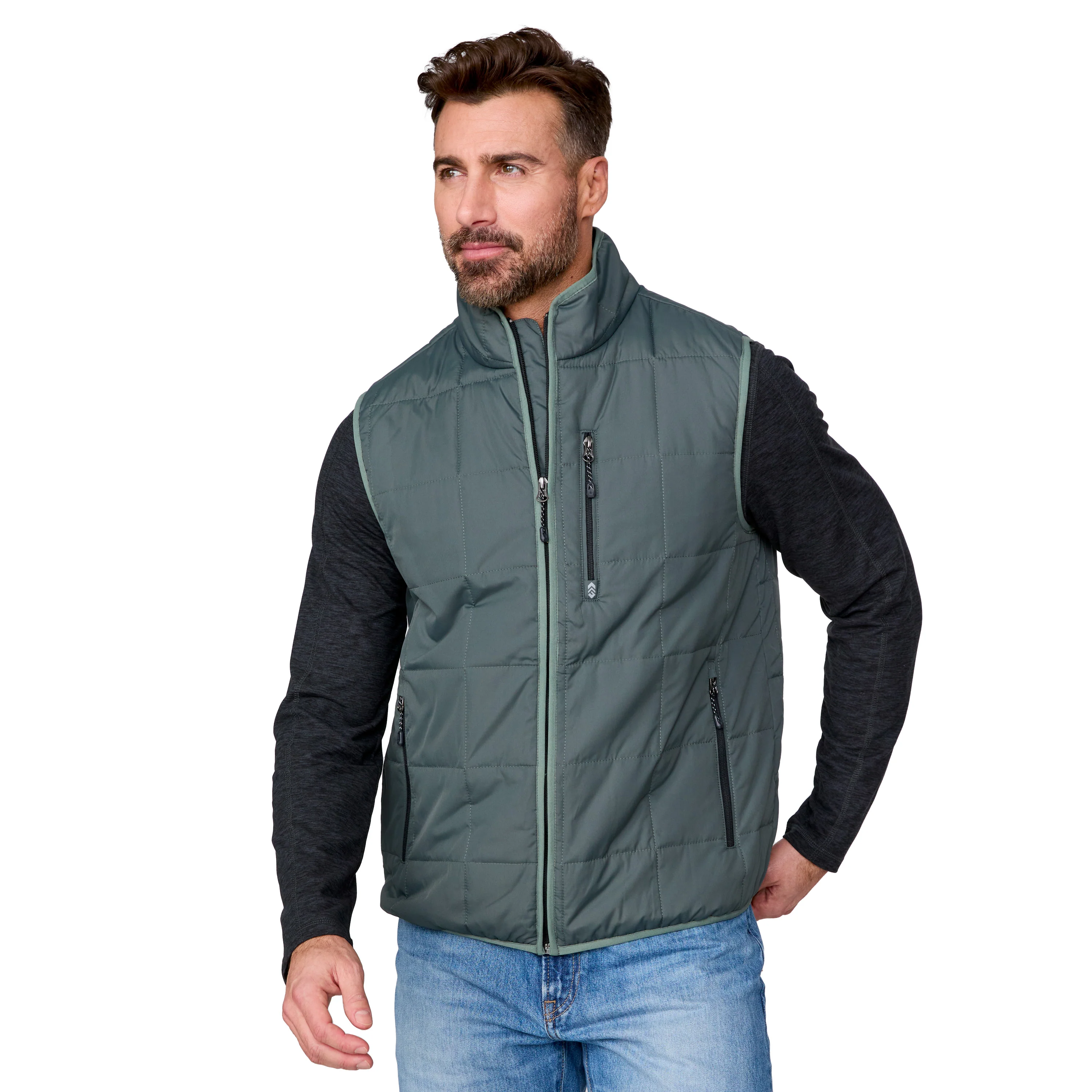Men's Maple Creek IV Box Quilted Puffer Vest - Image 18
