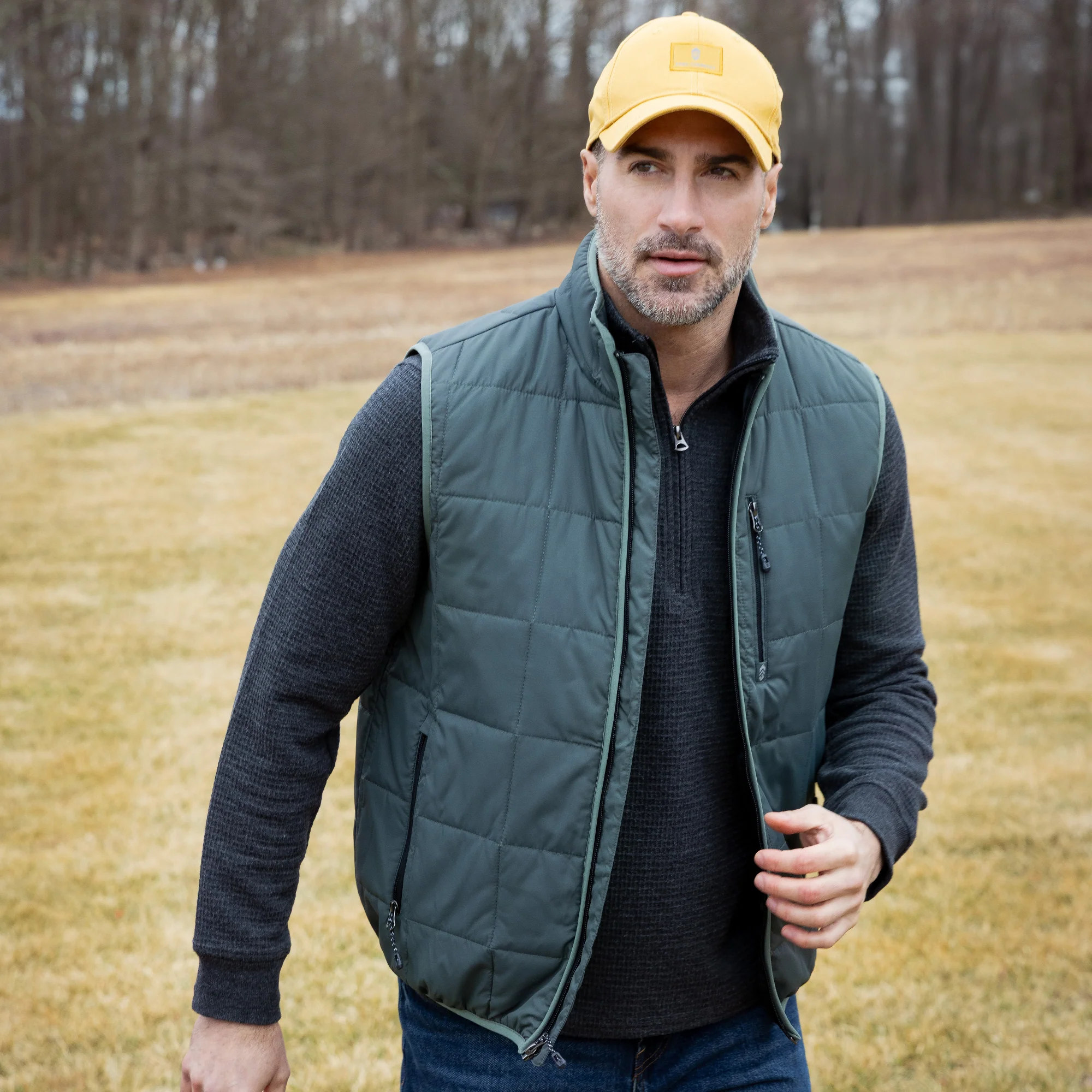 Men's Maple Creek IV Box Quilted Puffer Vest - Image 22