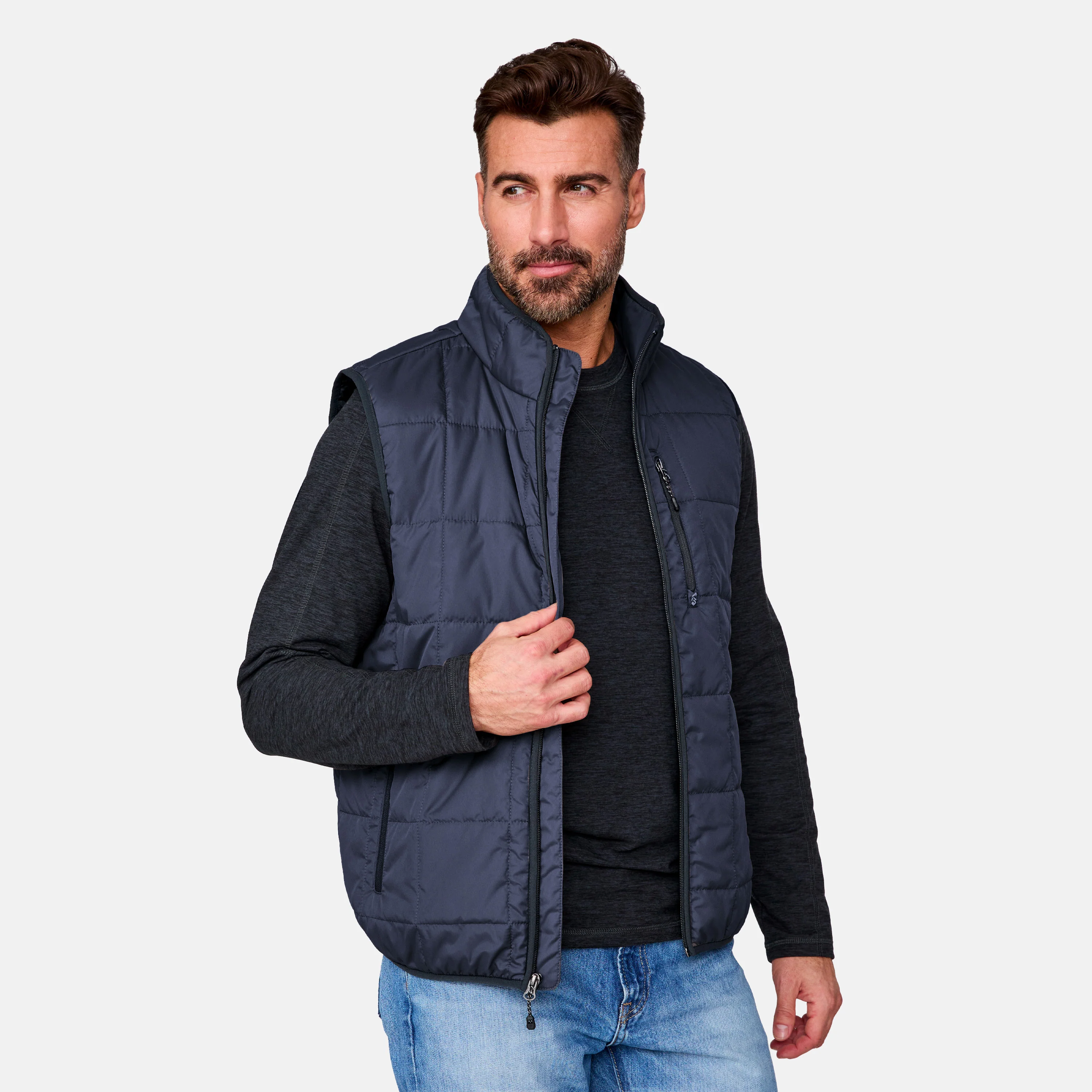 Men's Maple Creek IV Box Quilted Puffer Vest - Image 4