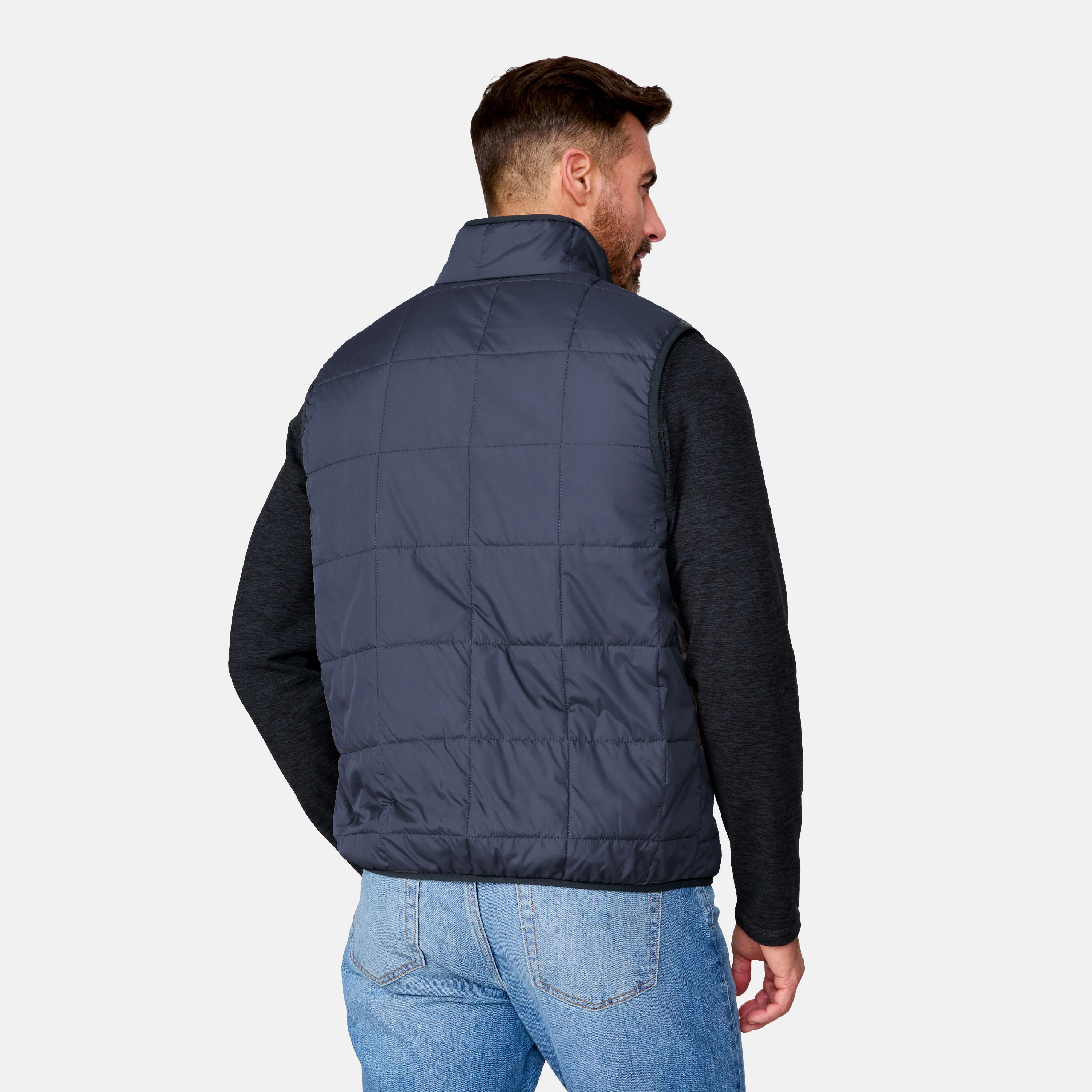 Men's Maple Creek IV Box Quilted Puffer Vest - Image 6