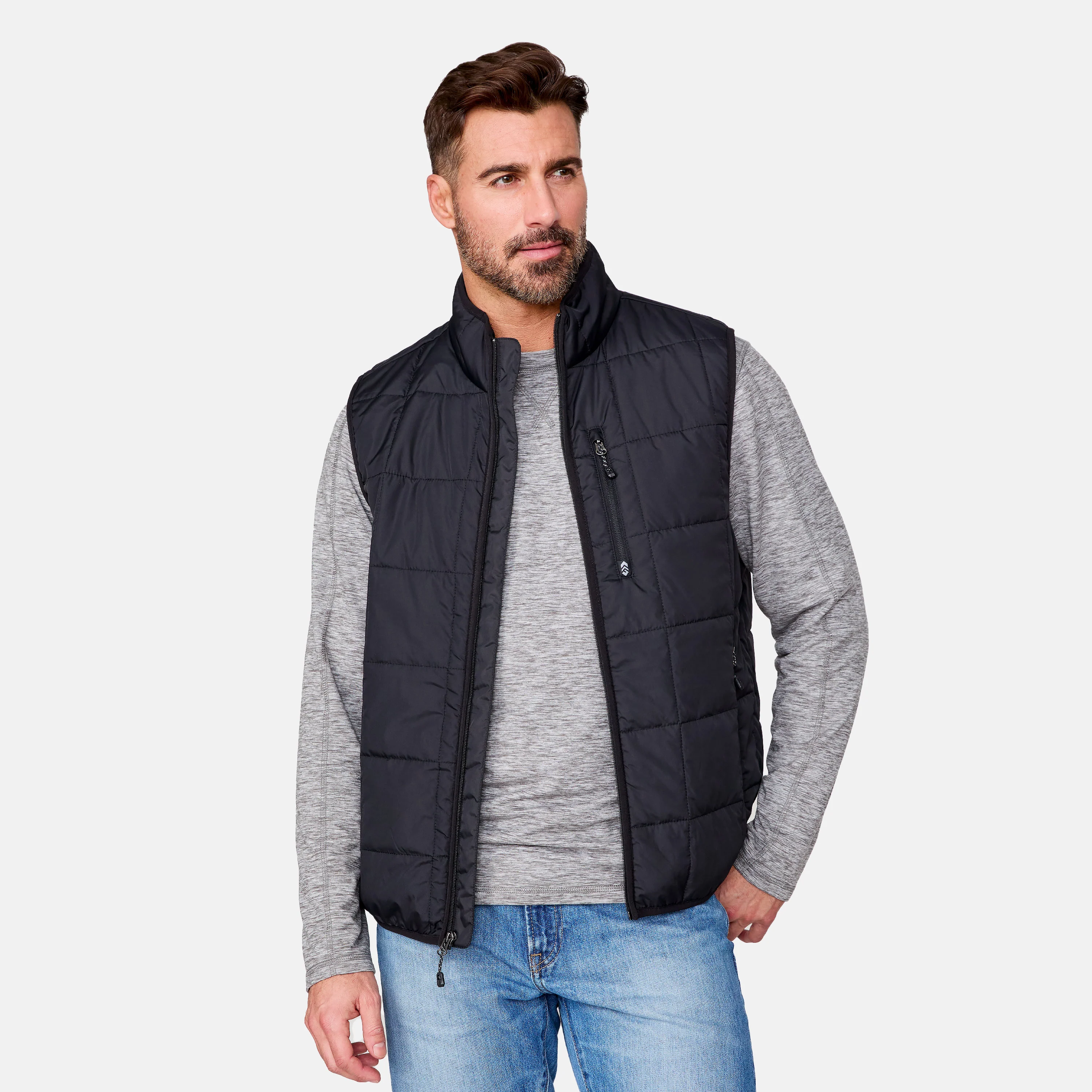Men's Maple Creek IV Box Quilted Puffer Vest - Image 8