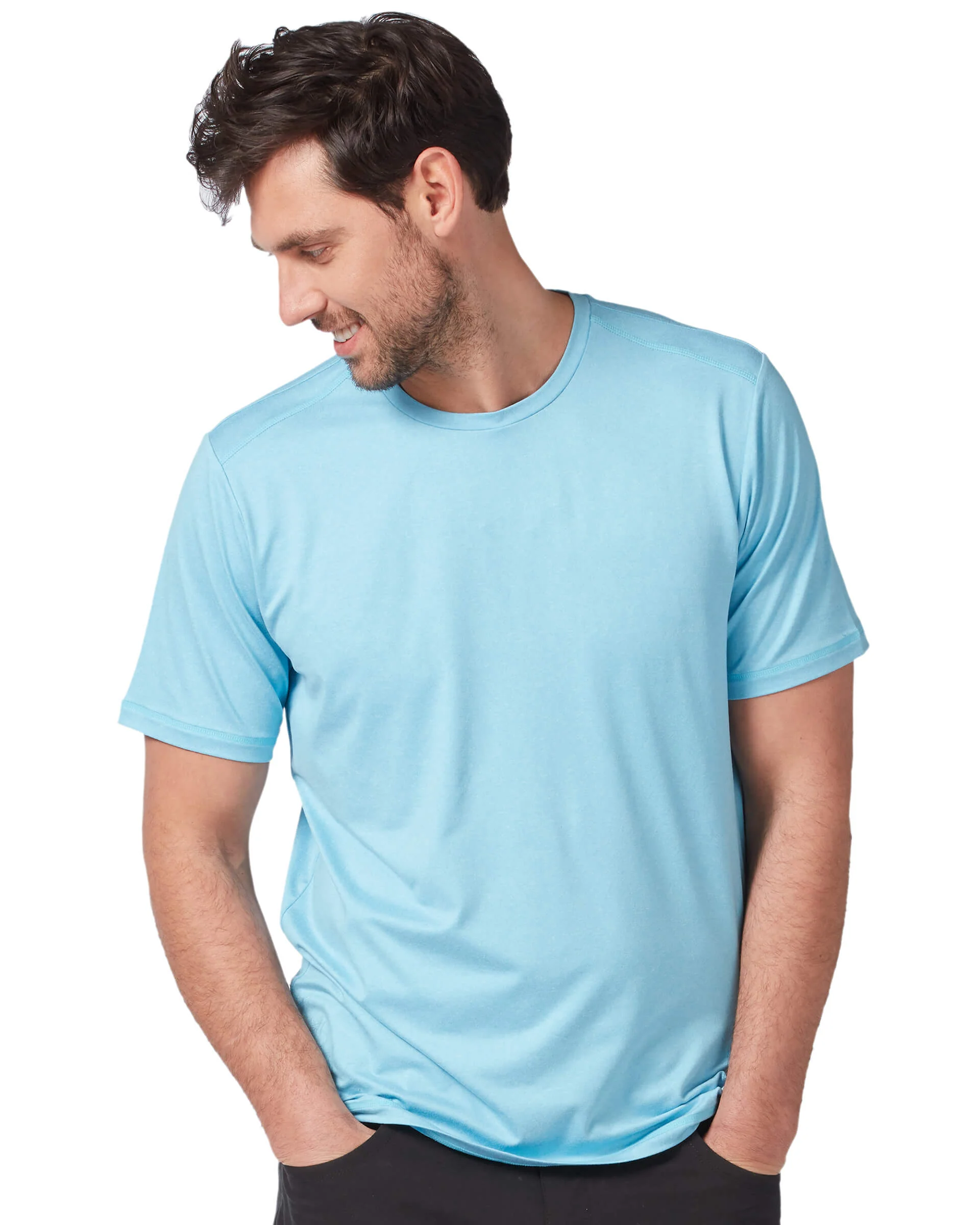 Men's Microtech® Chill Cooling Crew Tee - Image 10